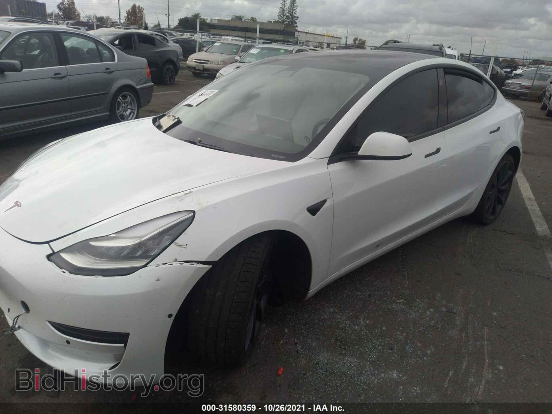 2020 TESLA MODEL 3 - VIN: 5YJ3E1EC5LF642257 - Photo 2