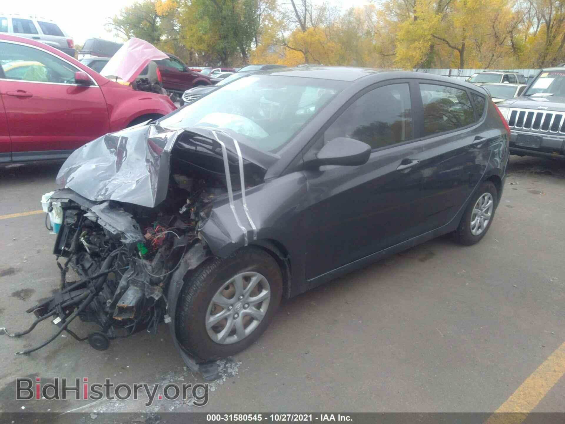 2012 HYUNDAI ACCENT - VIN: KMHCT5AE3CU044532 - Фото 2