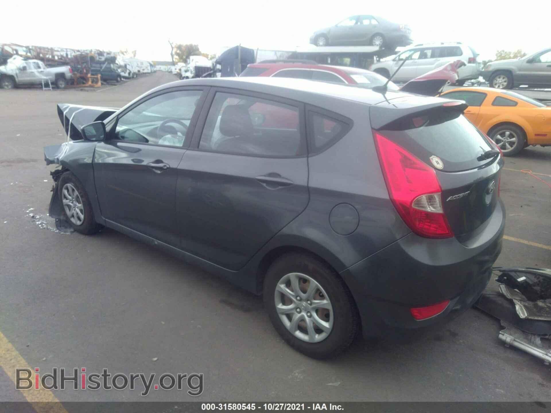 2012 HYUNDAI ACCENT - VIN: KMHCT5AE3CU044532 - Фото 3