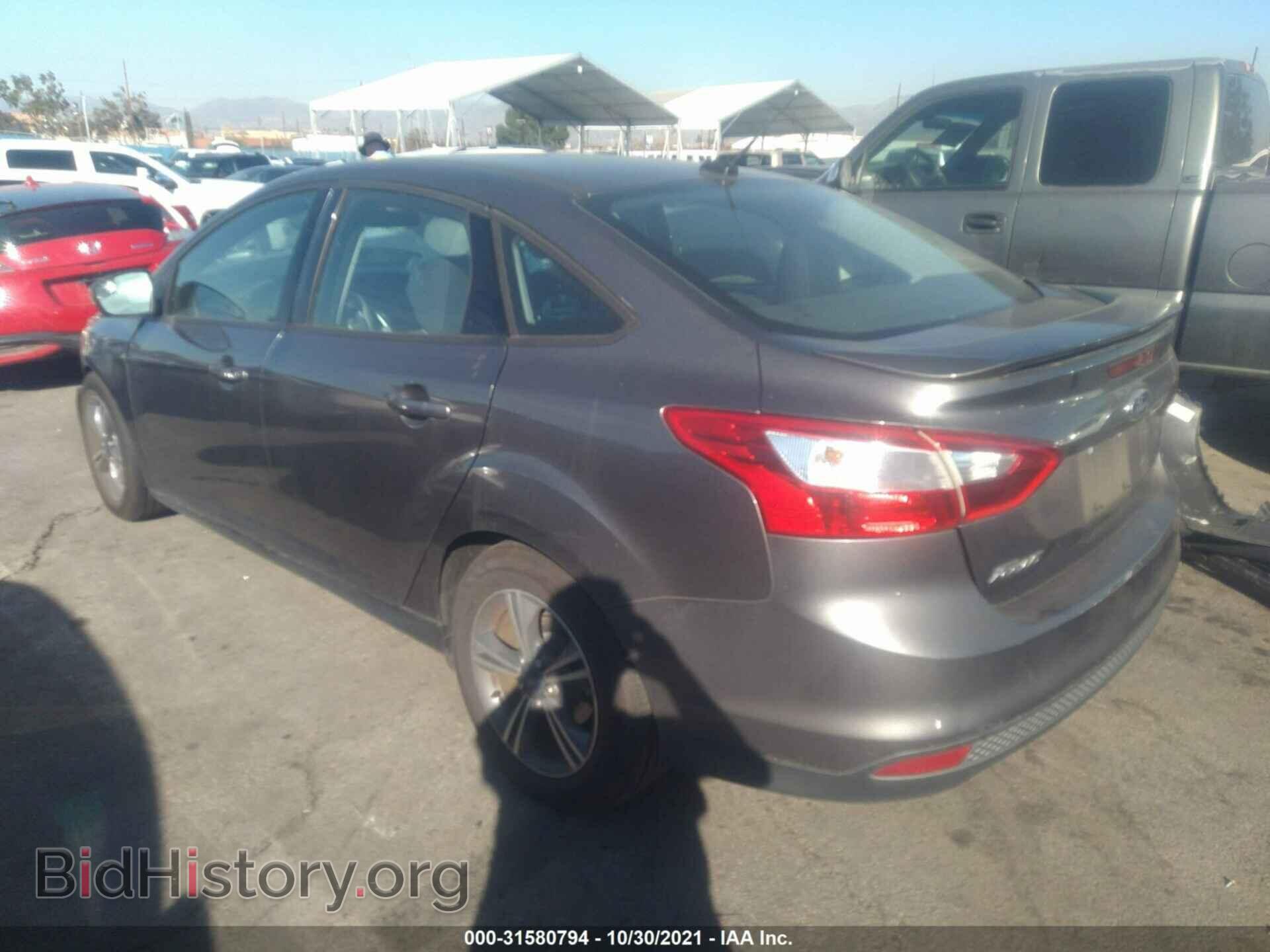 2014 FORD FOCUS - VIN: 1FADP3F20EL346049 - Фото 3