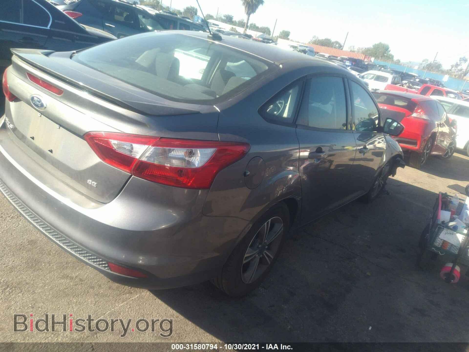 2014 FORD FOCUS - VIN: 1FADP3F20EL346049 - Фото 4