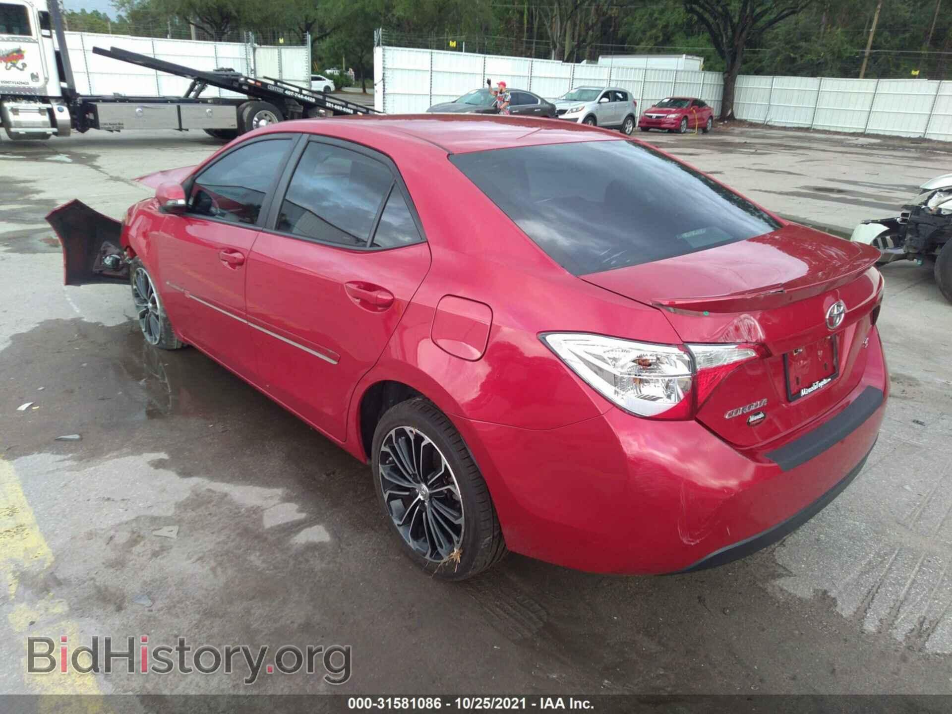 2015 TOYOTA COROLLA - VIN: 2T1BURHEXFC284530 - Photo 3