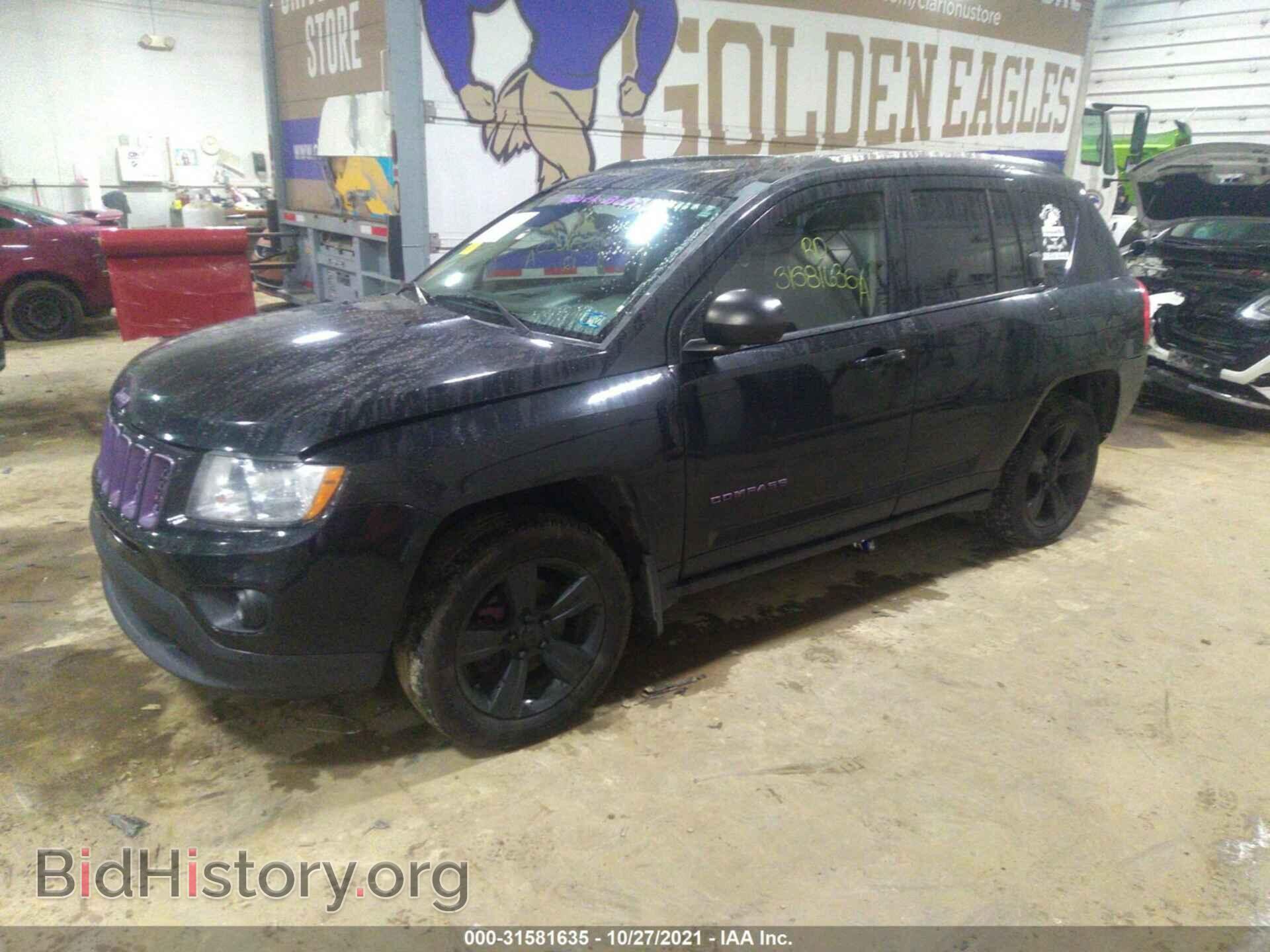 2012 JEEP COMPASS - VIN: 1C4NJDBB3CD573903 - Фото 2