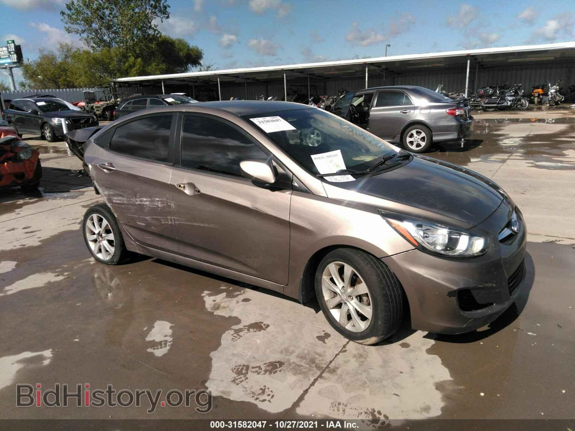 Photo KMHCU4AE4CU234833 - HYUNDAI ACCENT 2012