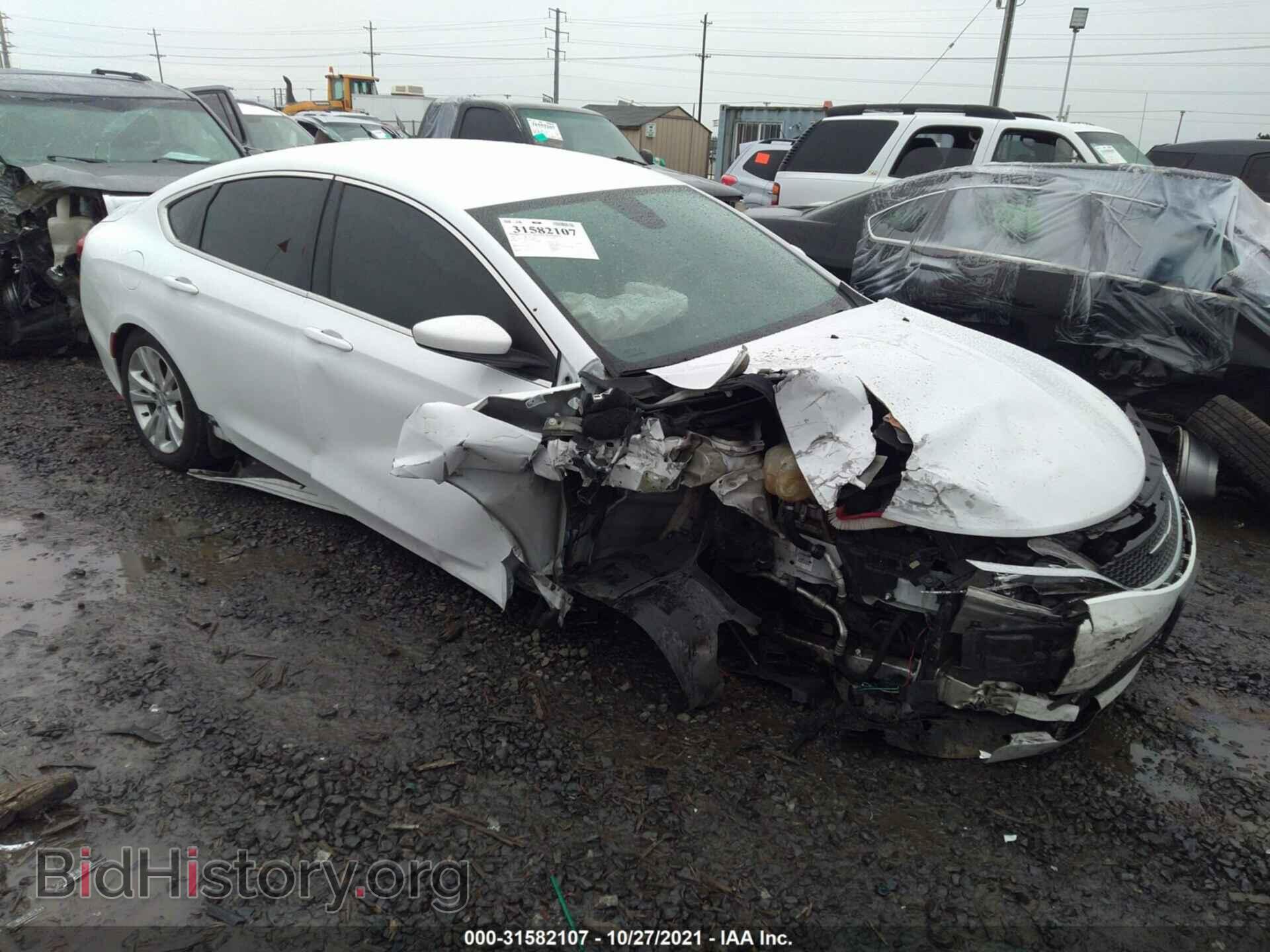 Фотография 1C3CCCAB5FN723090 - CHRYSLER 200 2015