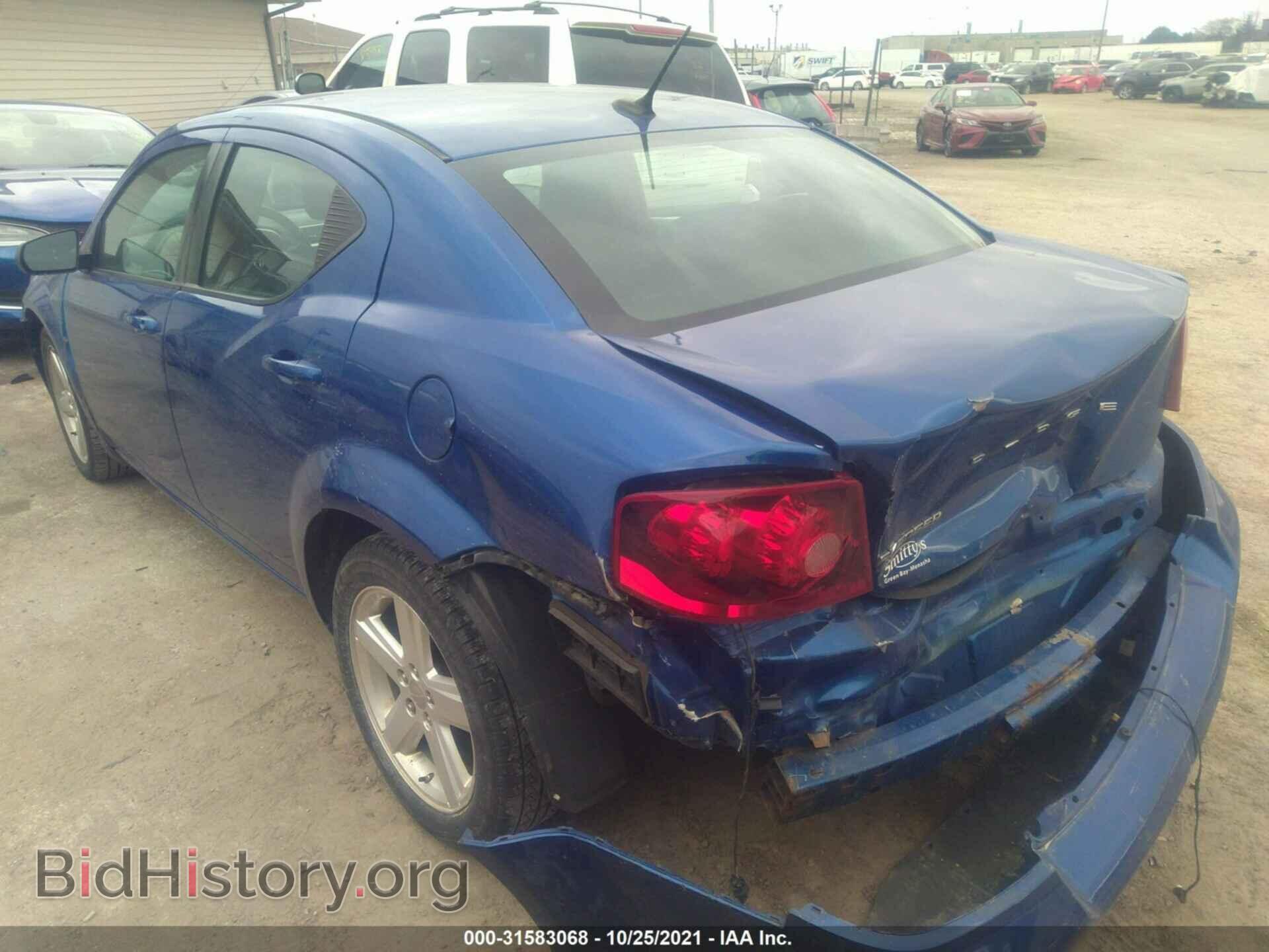 2013 DODGE AVENGER - VIN: 1C3CDZAB1DN518993 - Фото 3