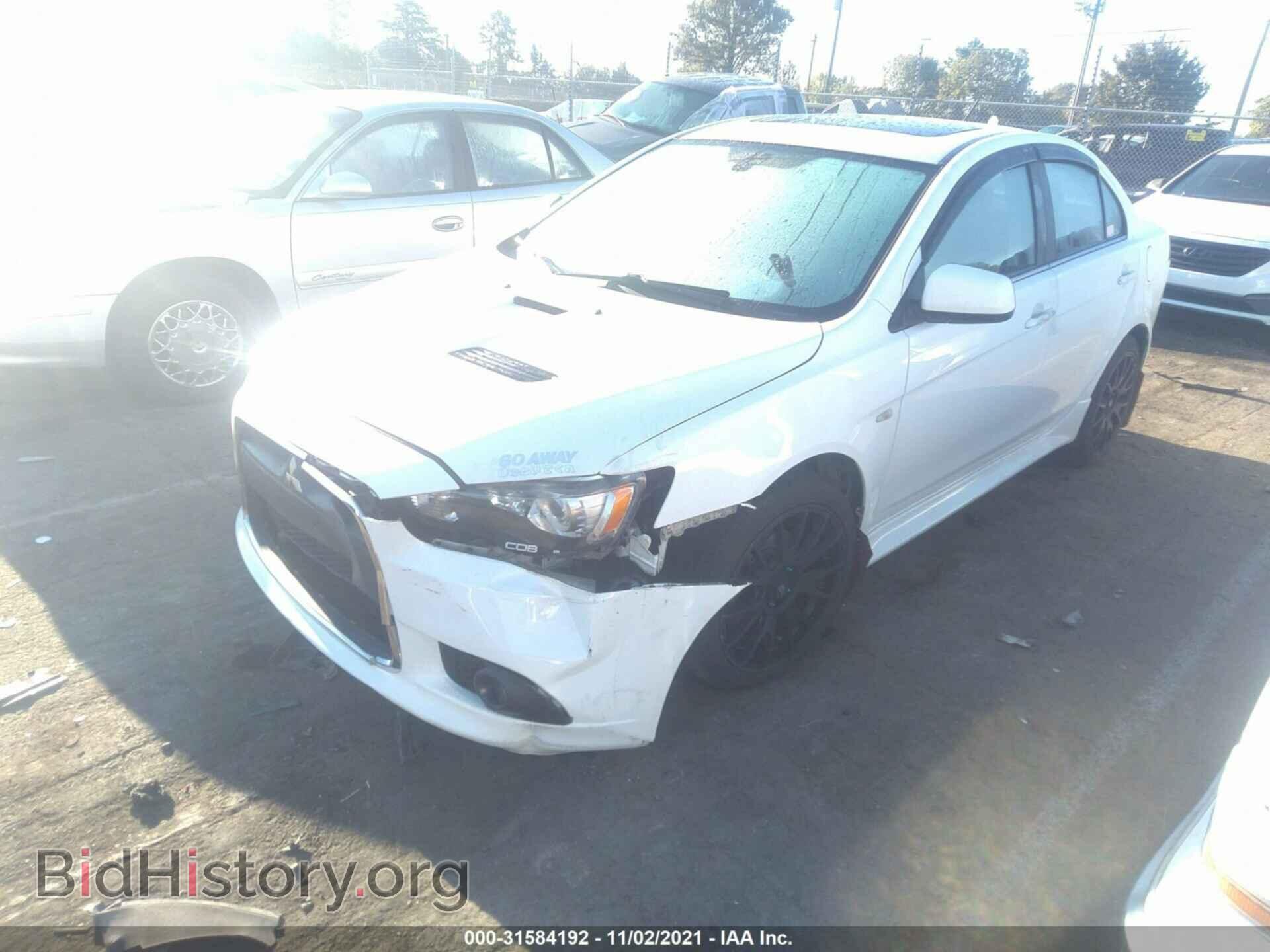 2013 MITSUBISHI LANCER - VIN: JA32V6FV0DU005468 - Фото 2