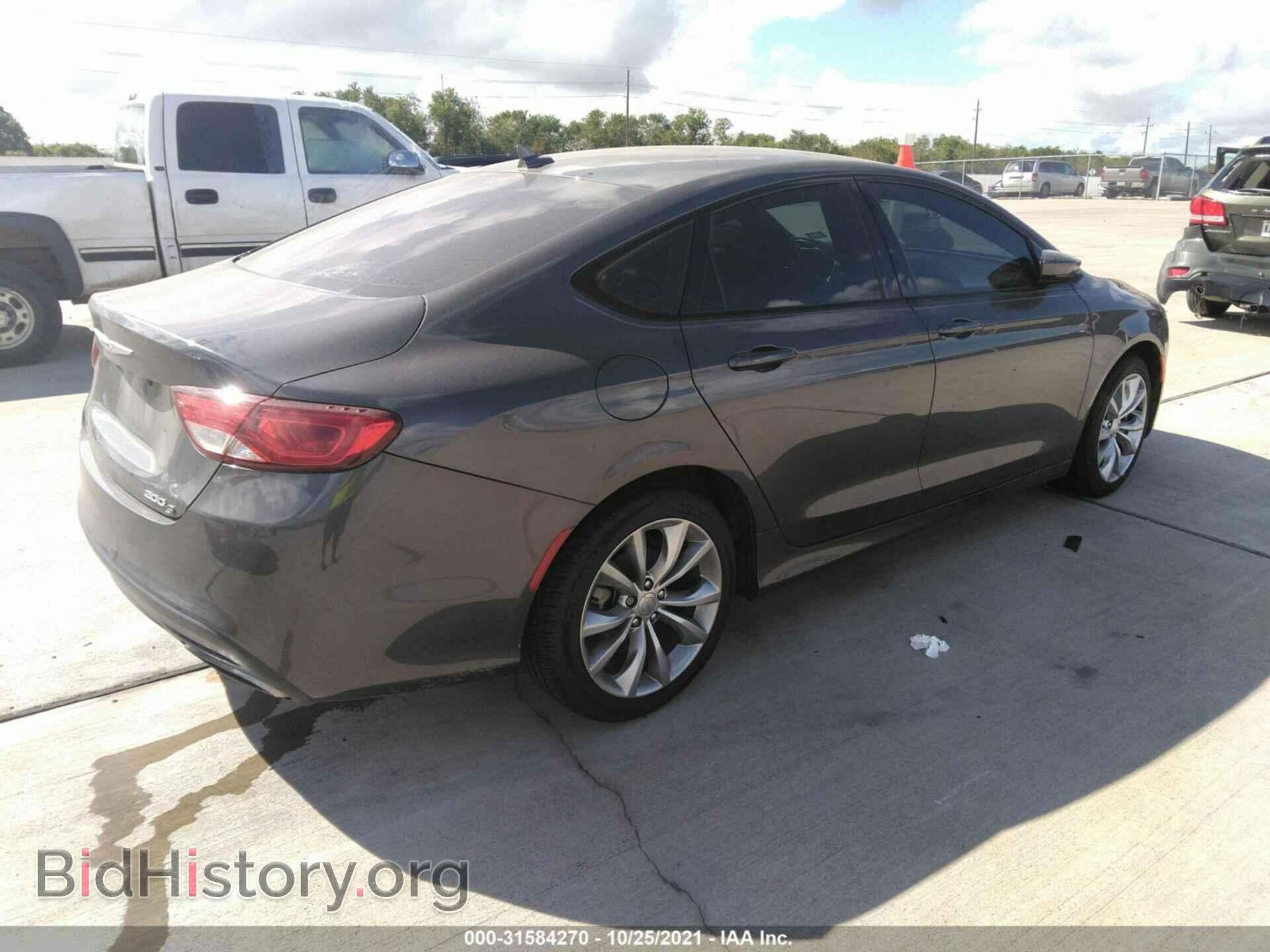 2016 CHRYSLER 200 - VIN: 1C3CCCBB3GN179222 - Фото 4