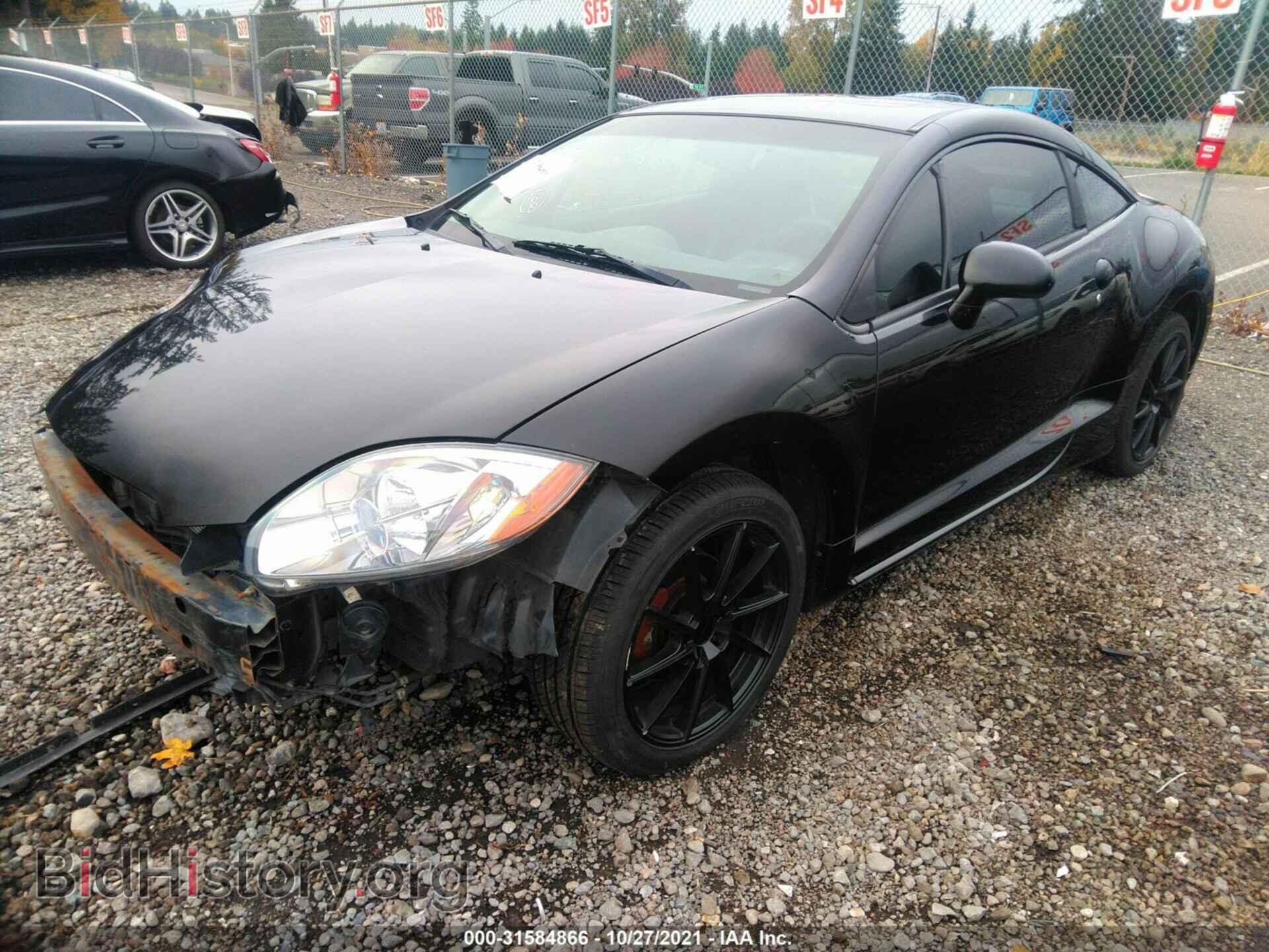 2007 MITSUBISHI ECLIPSE - VIN: 4A3AK34T87E053964 - Photo 2