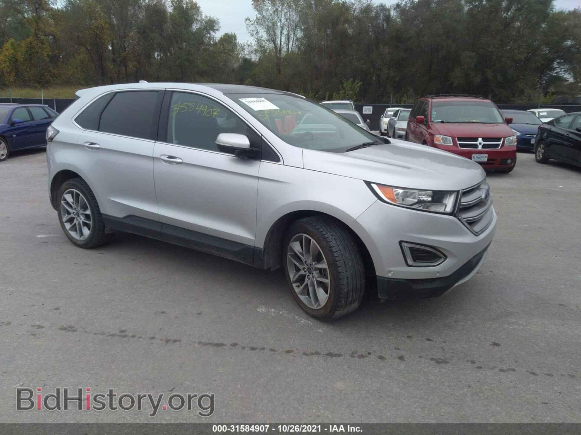 Photo 2FMPK4K94FBB80551 - FORD EDGE 2015
