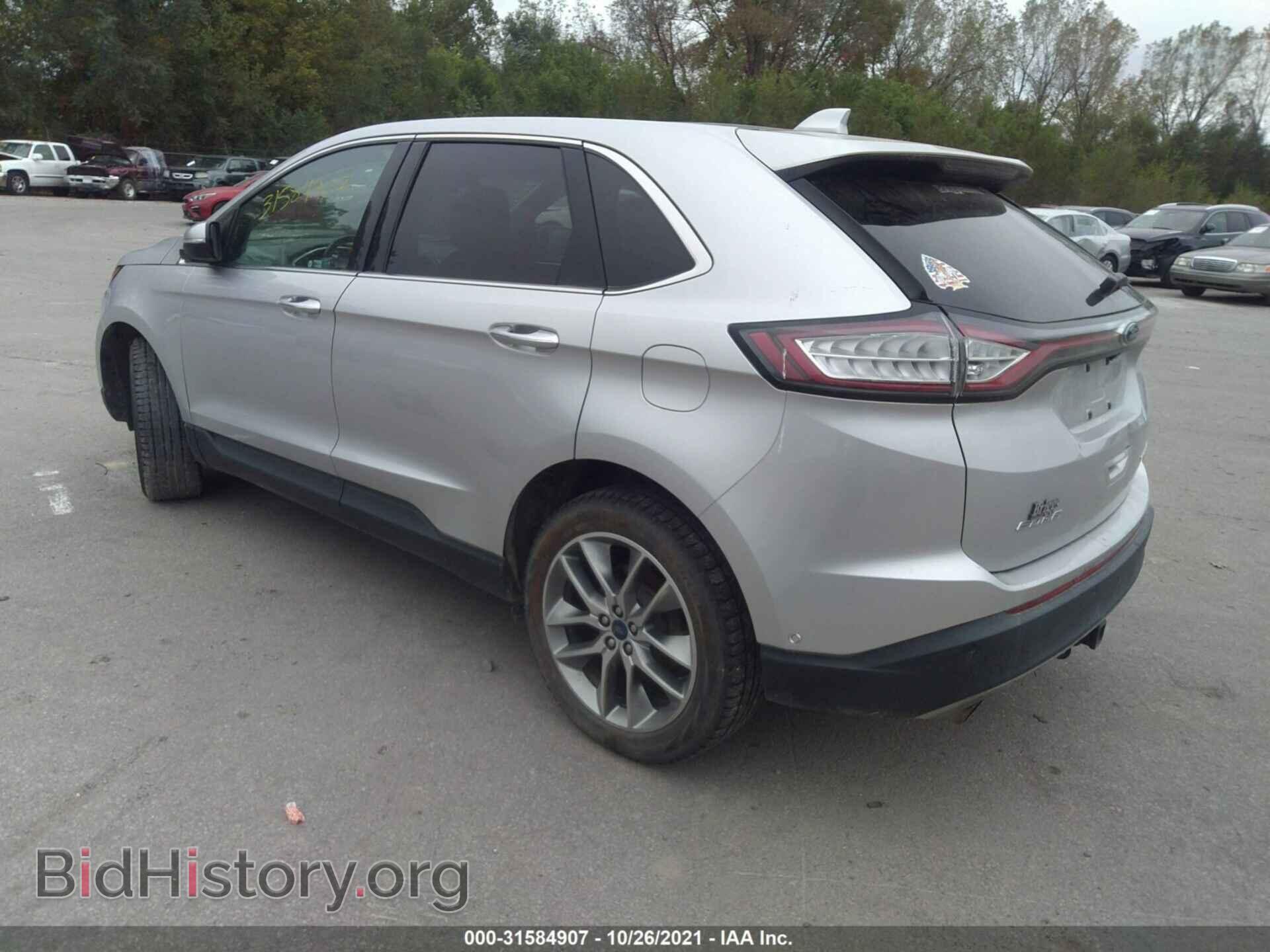2015 FORD EDGE - VIN: 2FMPK4K94FBB80551 - Фото 3