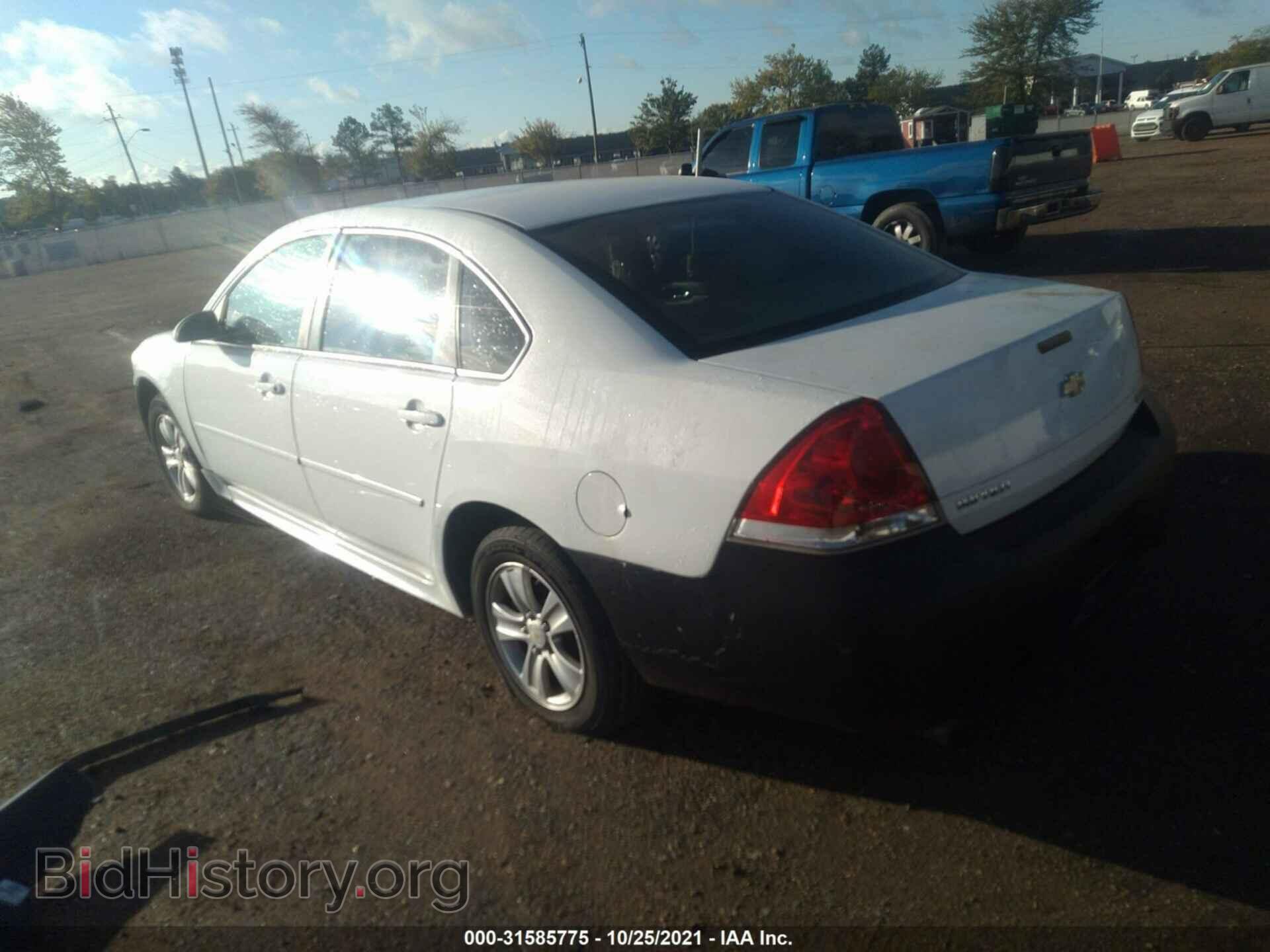 2012 CHEVROLET IMPALA - VIN: 2G1WF5E36C1287600 - Фото 3