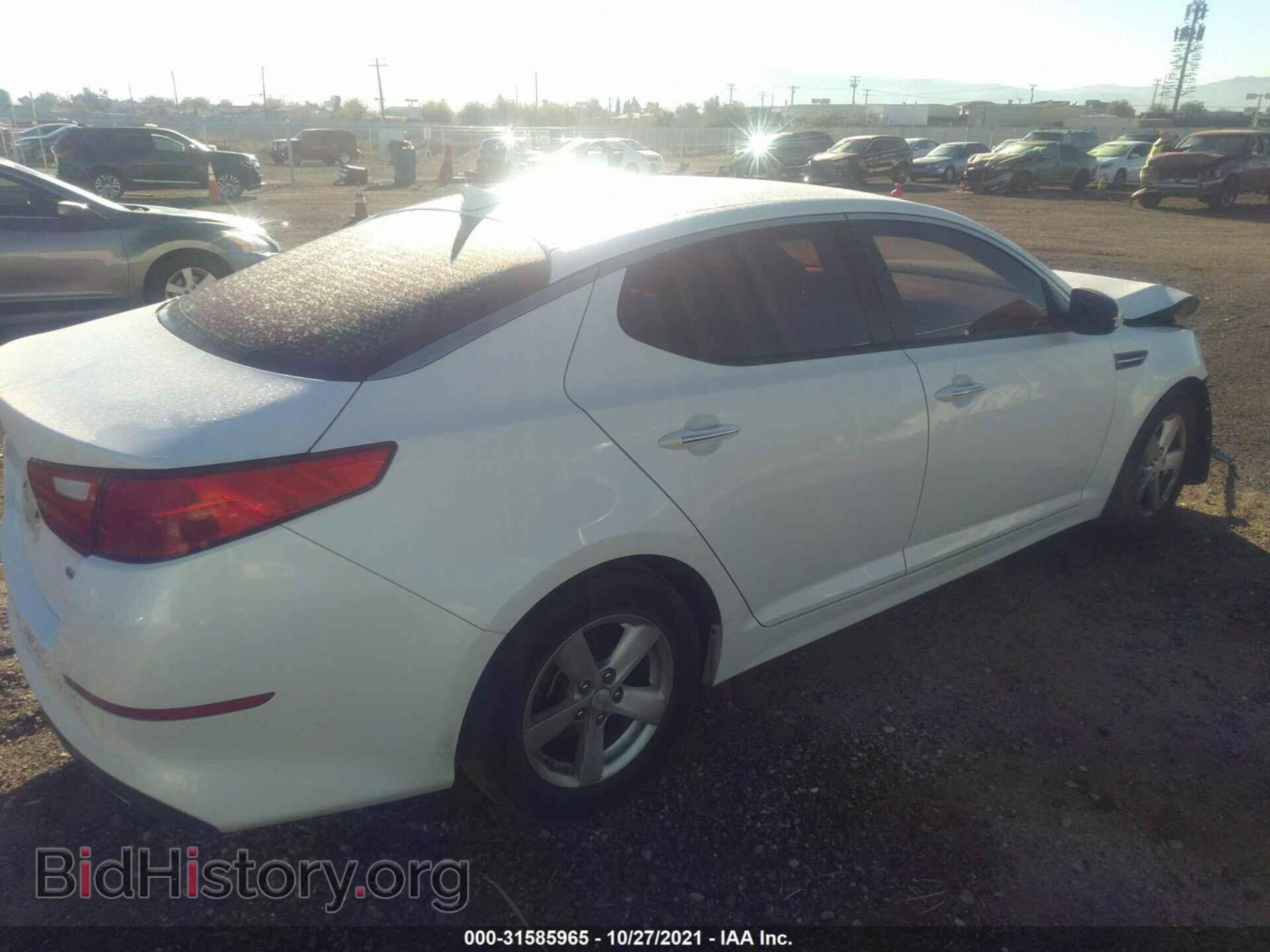 2015 KIA OPTIMA - VIN: KNAGM4A76F5663961 - Фото 4