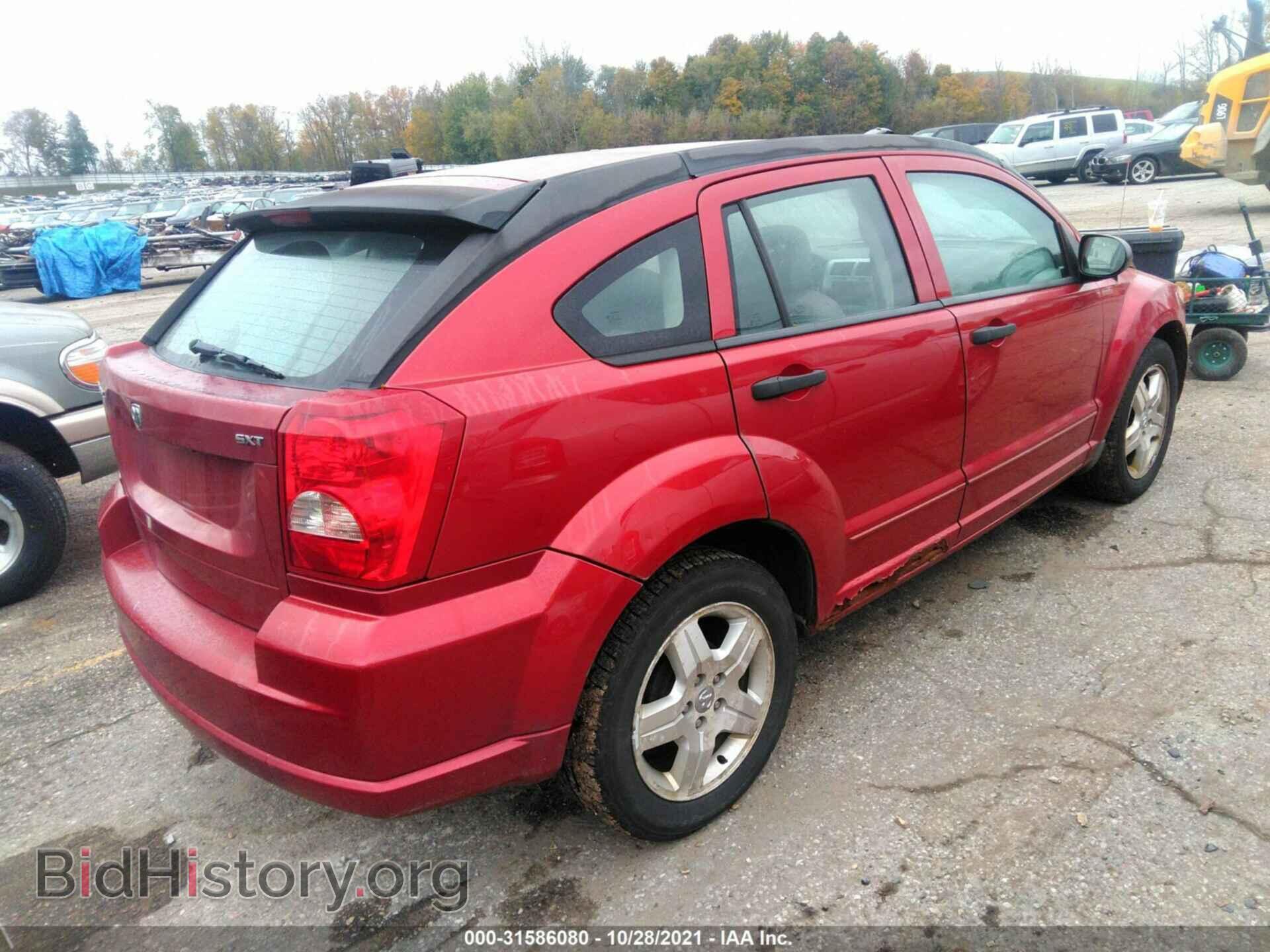 2007 DODGE CALIBER - VIN: 1B3HB48B27D340636 - Фото 4