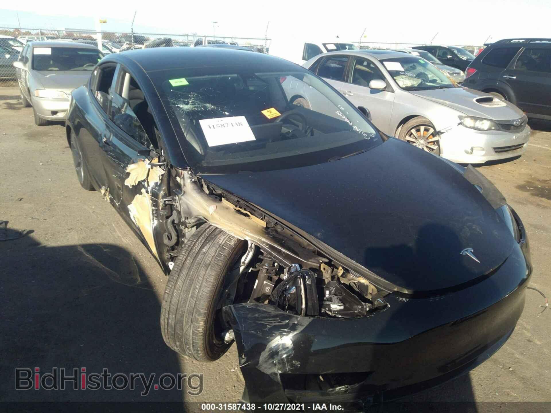 Photo 5YJ3E1EA2MF942645 - TESLA MODEL 3 2021