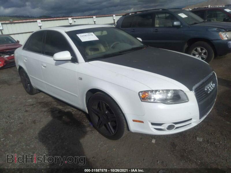 2007 Audi A4 2.0T (VIN WAUAF78E37A104639) — photo 1 of 11, IAAI, damage: engine damage