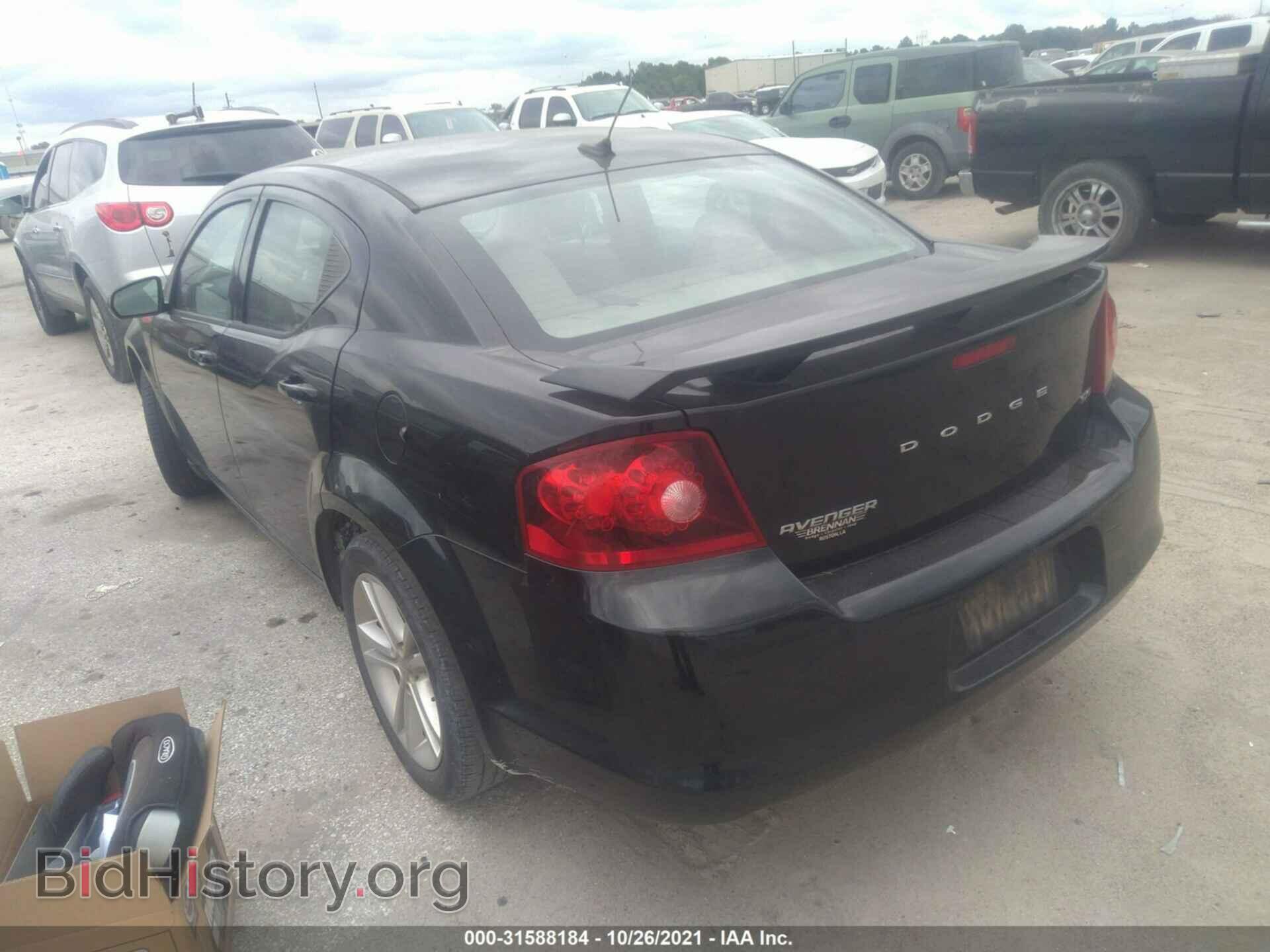 2013 DODGE AVENGER - VIN: 1C3CDZCB9DN633080 - Фото 3
