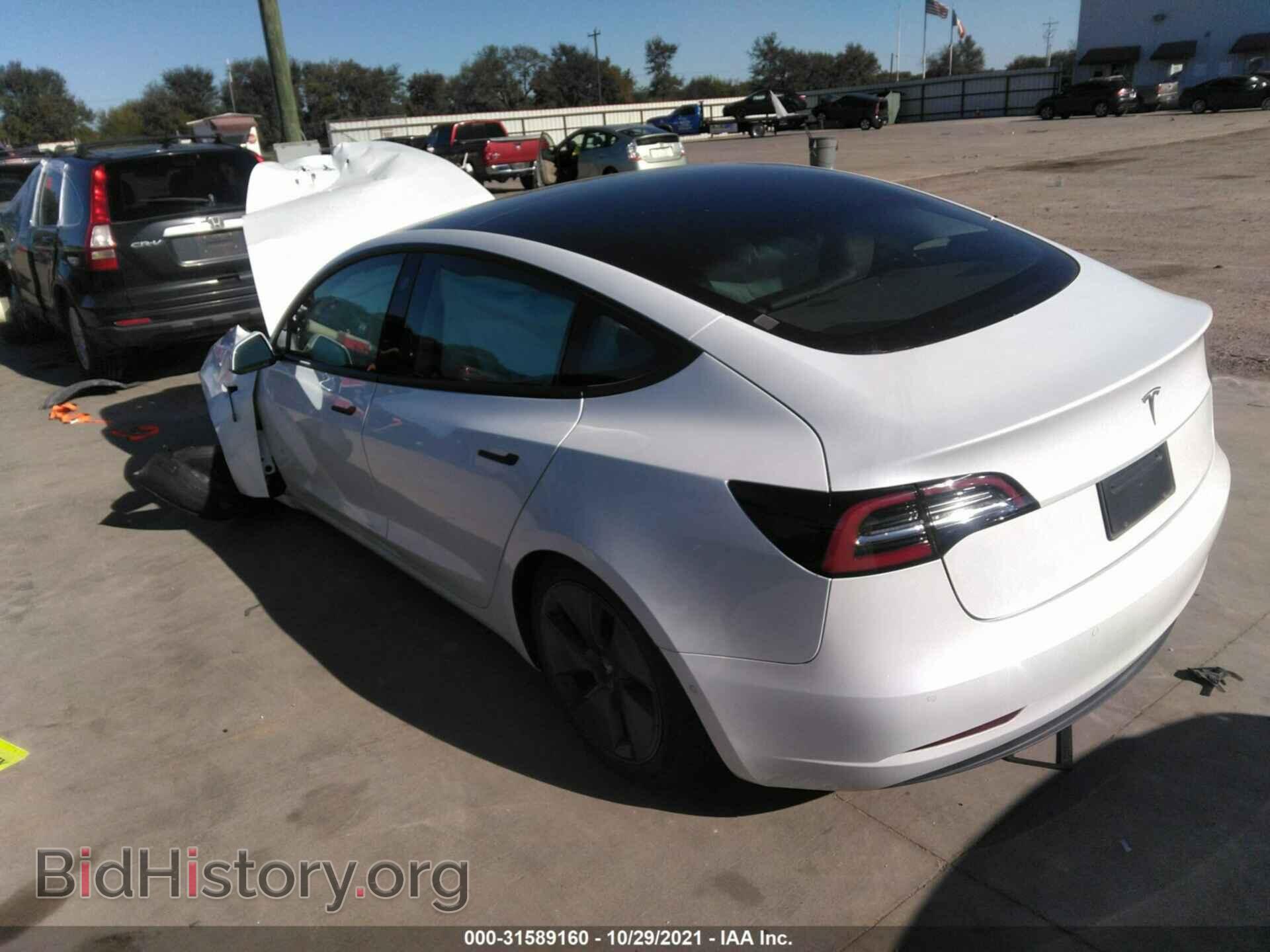 2021 TESLA MODEL 3 - VIN: 5YJ3E1EA2MF854985 - Photo 3