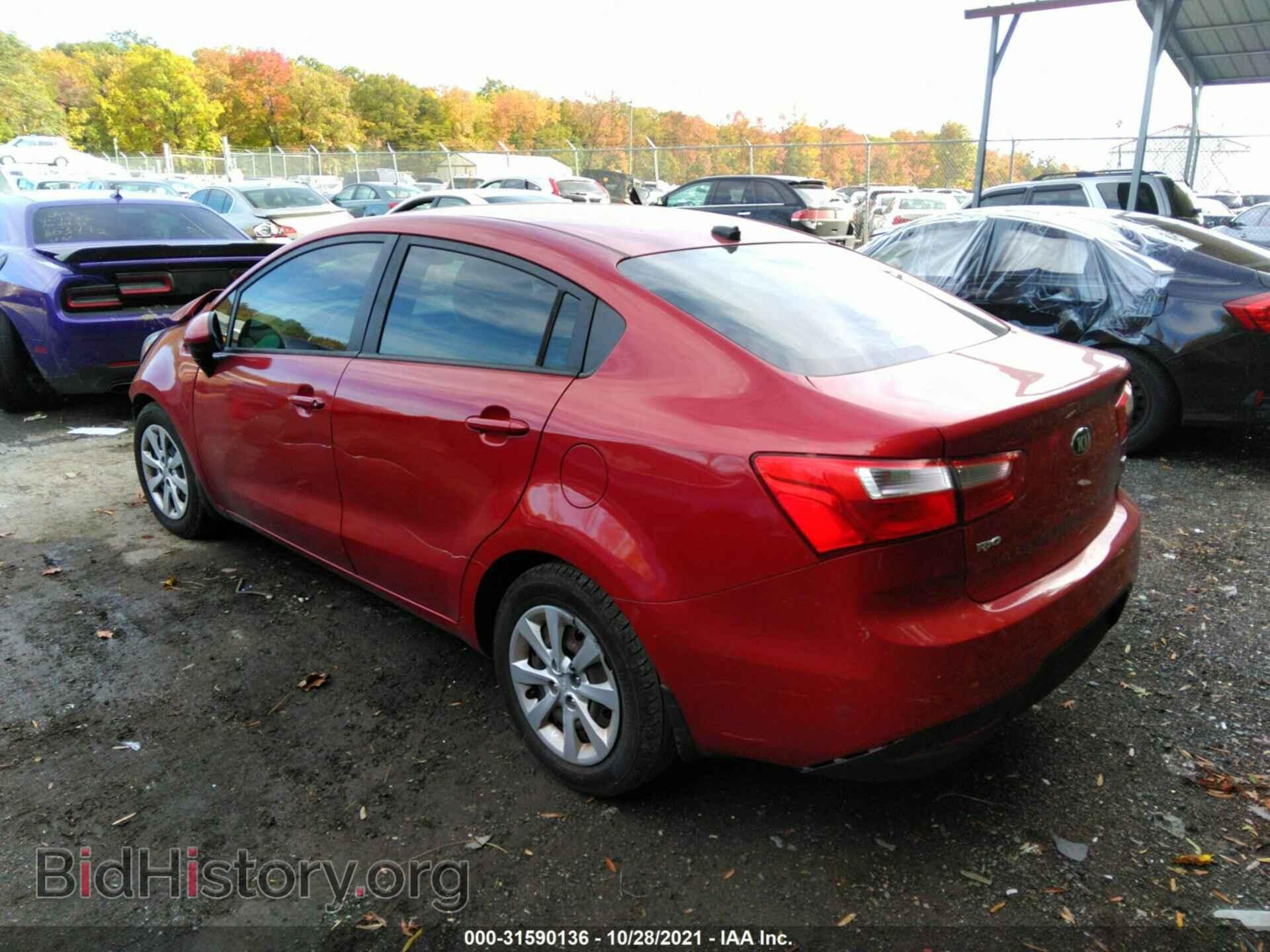 2014 KIA RIO - VIN: KNADM4A38E6350788 - Фото 3