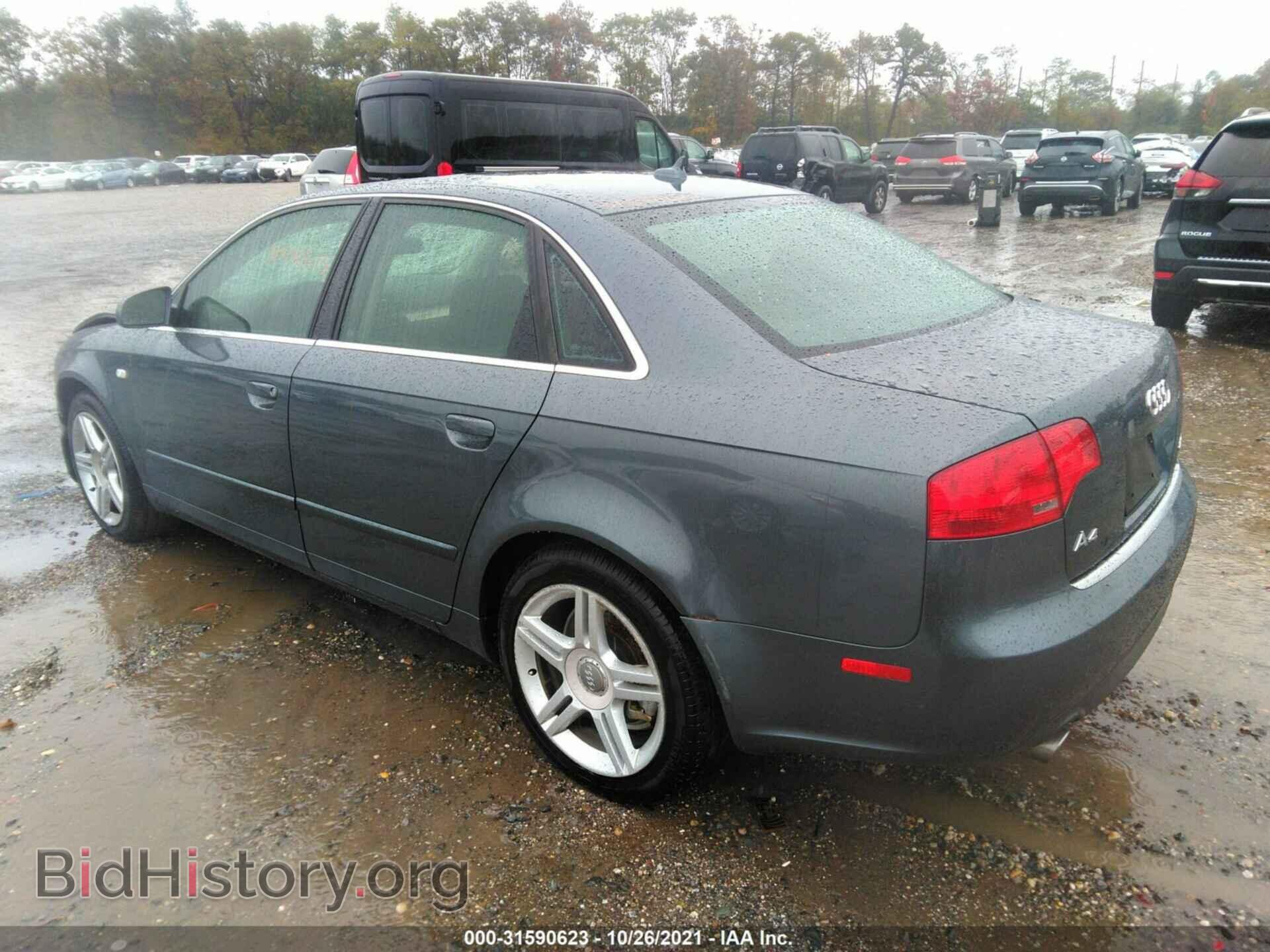 2007 AUDI A4 - VIN: WAUDF78E37A148802 - Фото 3