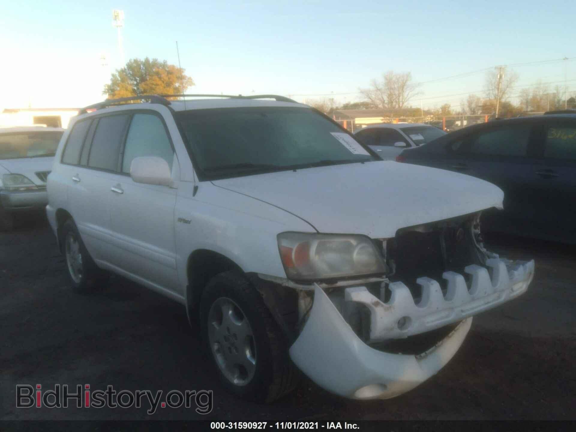 Photo JTEDP21A370130196 - TOYOTA HIGHLANDER 2007