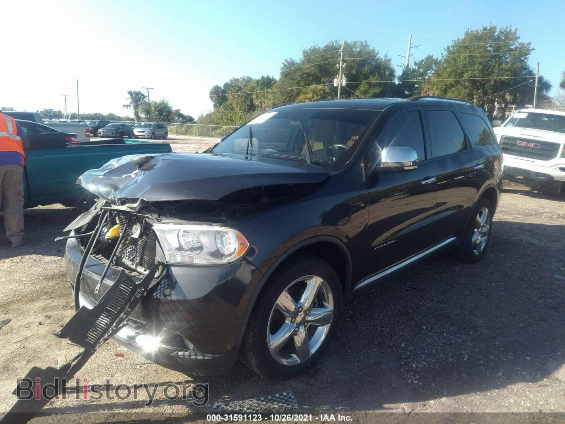 2011 DODGE DURANGO - VIN: 1D4SE5GT3BC593512 - Фото 2