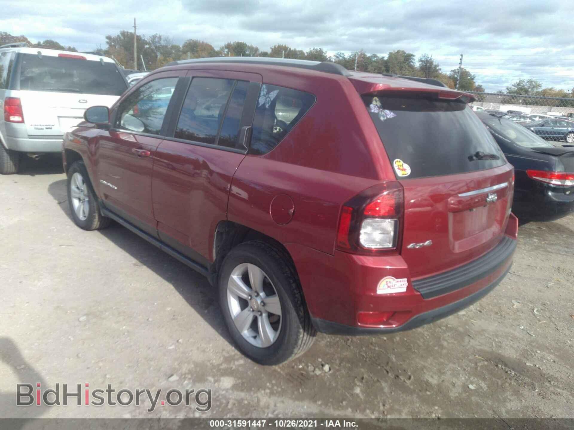 2016 JEEP COMPASS - VIN: 1C4NJDEBXGD663373 - Фото 3