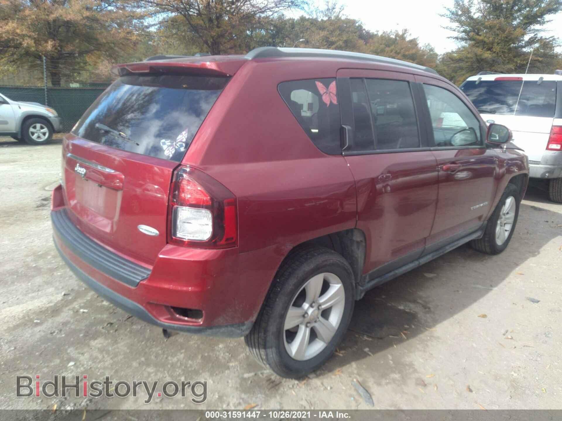 2016 JEEP COMPASS - VIN: 1C4NJDEBXGD663373 - Фото 4