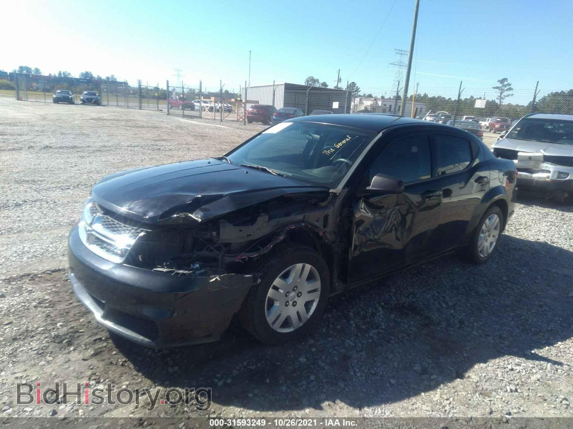2013 DODGE AVENGER - VIN: 1C3CDZAG5DN562958 - Фото 2