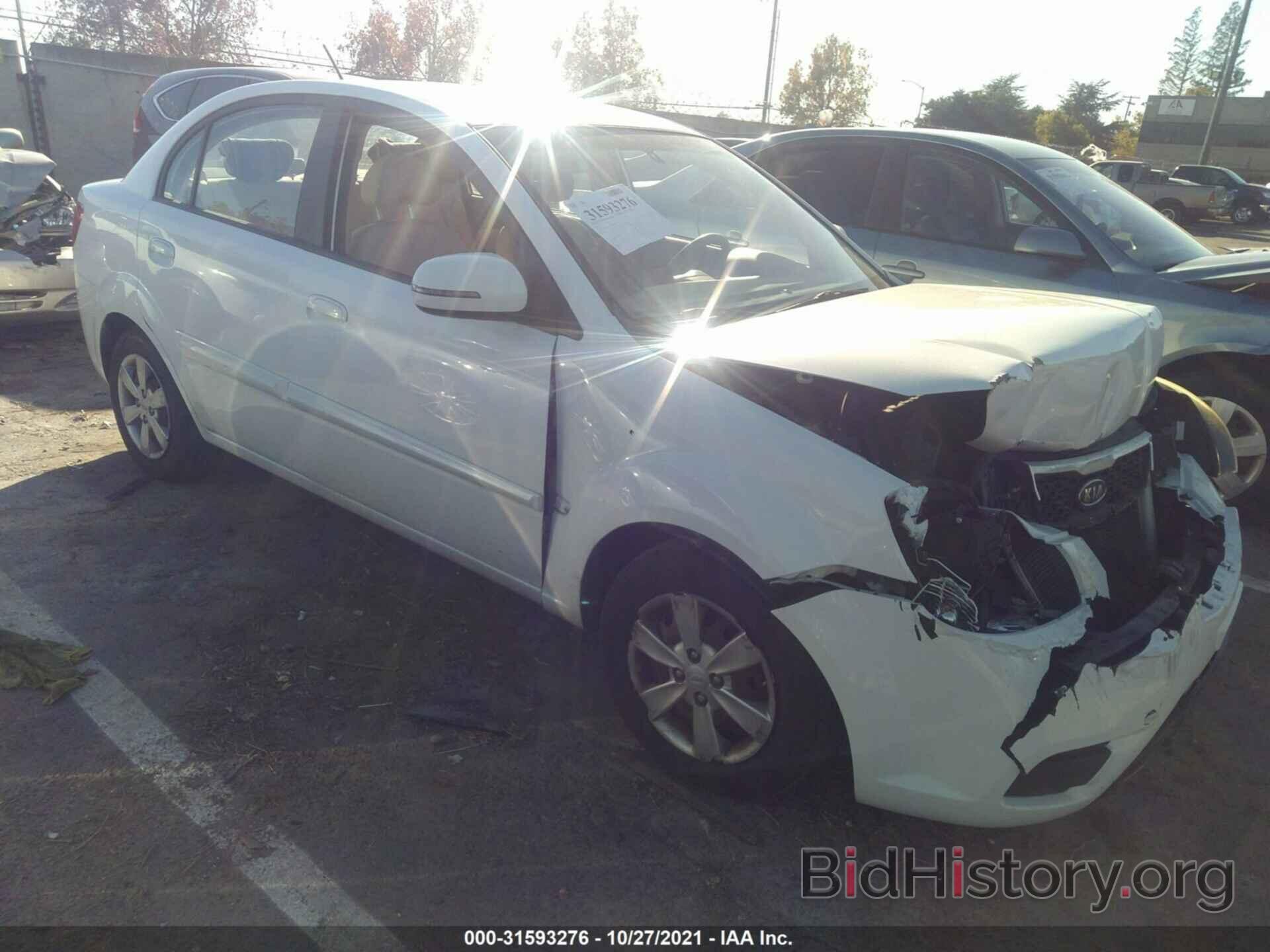 Photo KNADH4A3XA6699093 - KIA RIO 2010