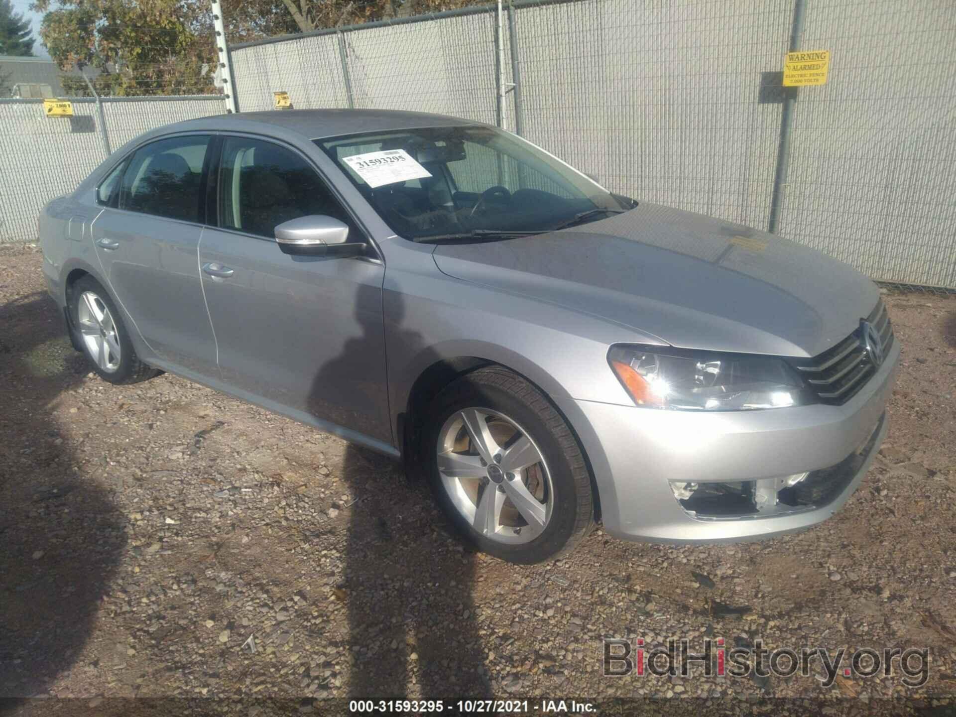 Photo 1VWBS7A36EC107190 - VOLKSWAGEN PASSAT 2014