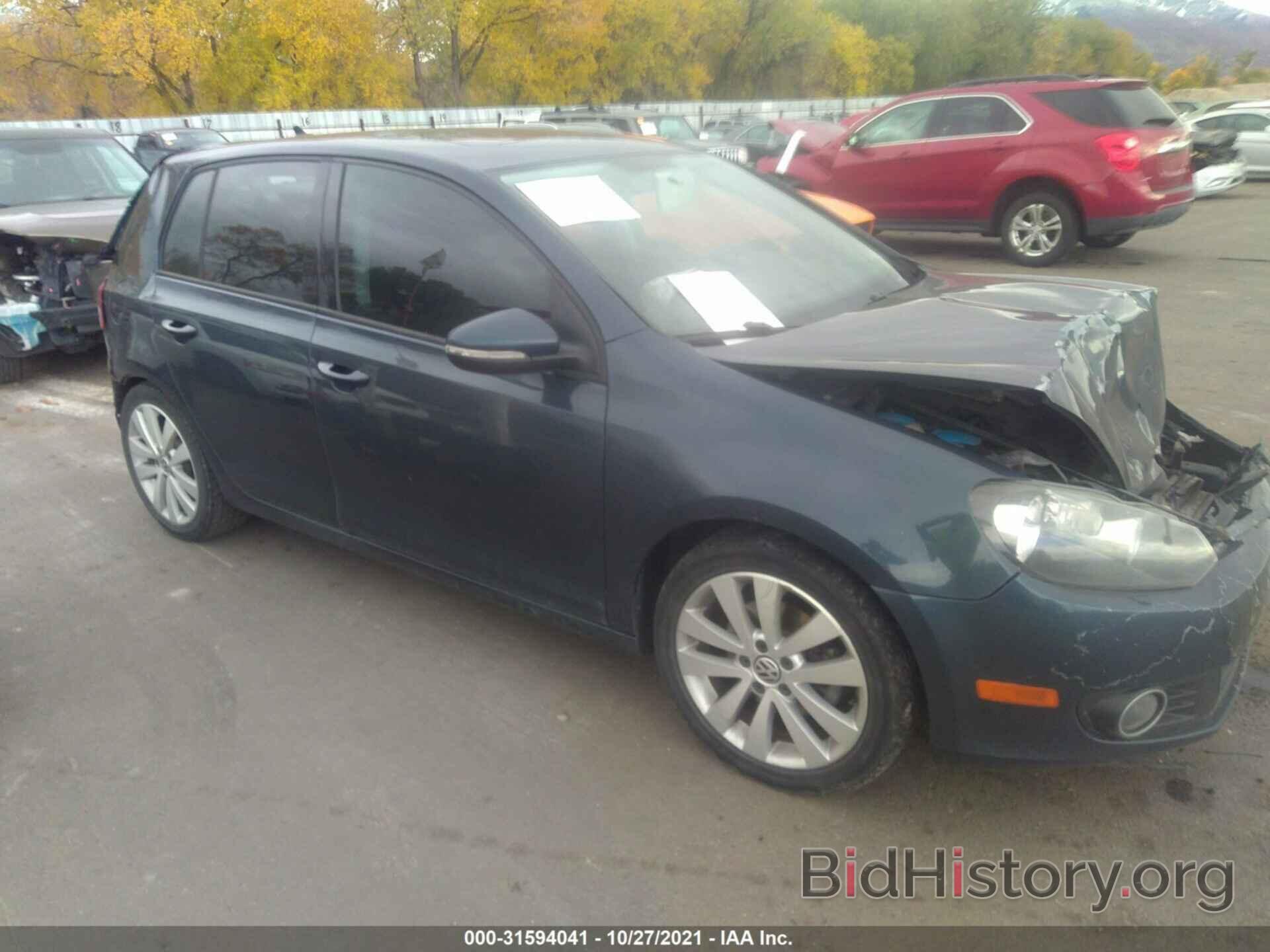 Photo WVWNM7AJ6CW058691 - VOLKSWAGEN GOLF 2012