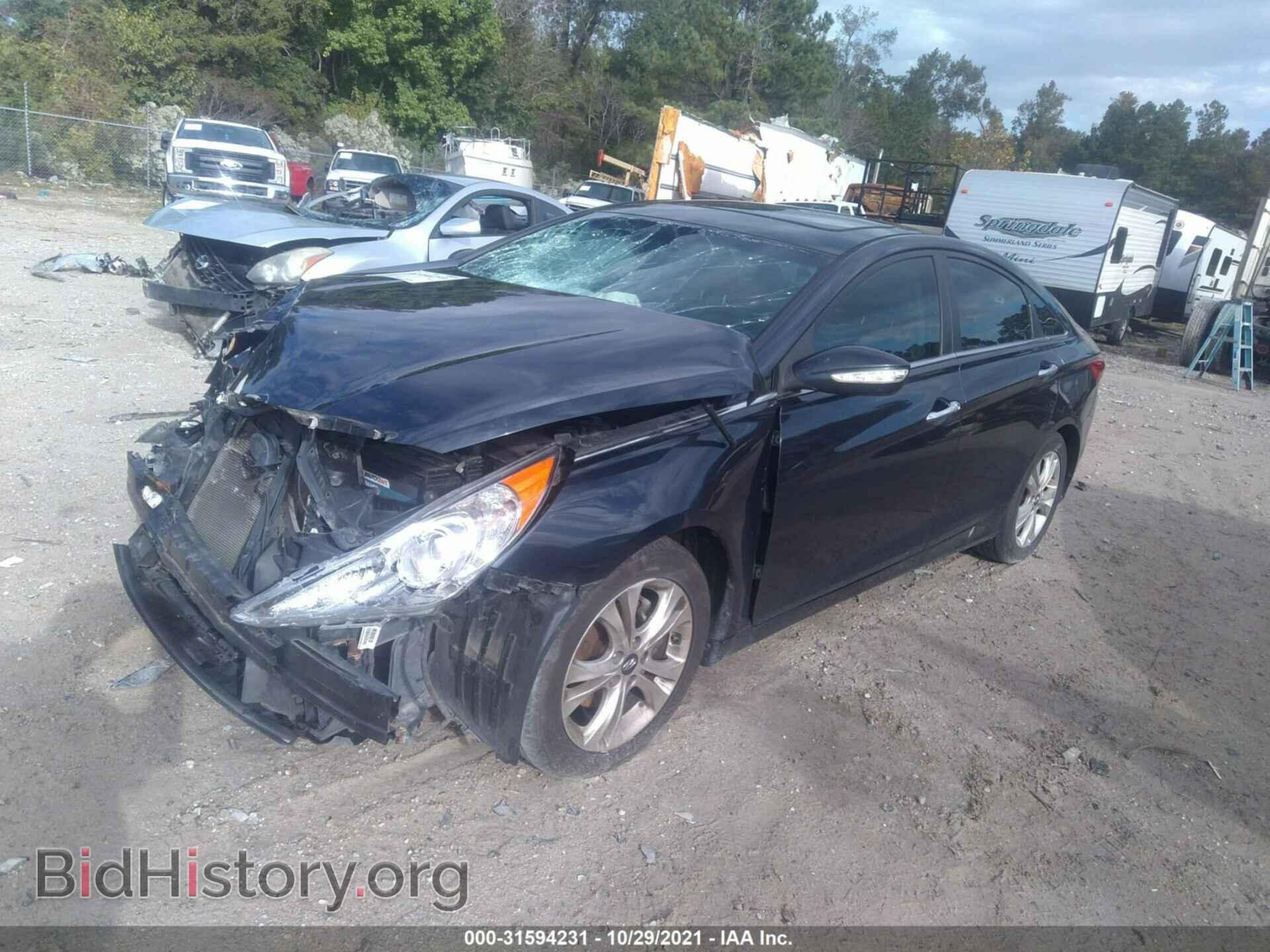 2013 HYUNDAI SONATA - VIN: 5NPEC4AC7DH694904 - Фото 2