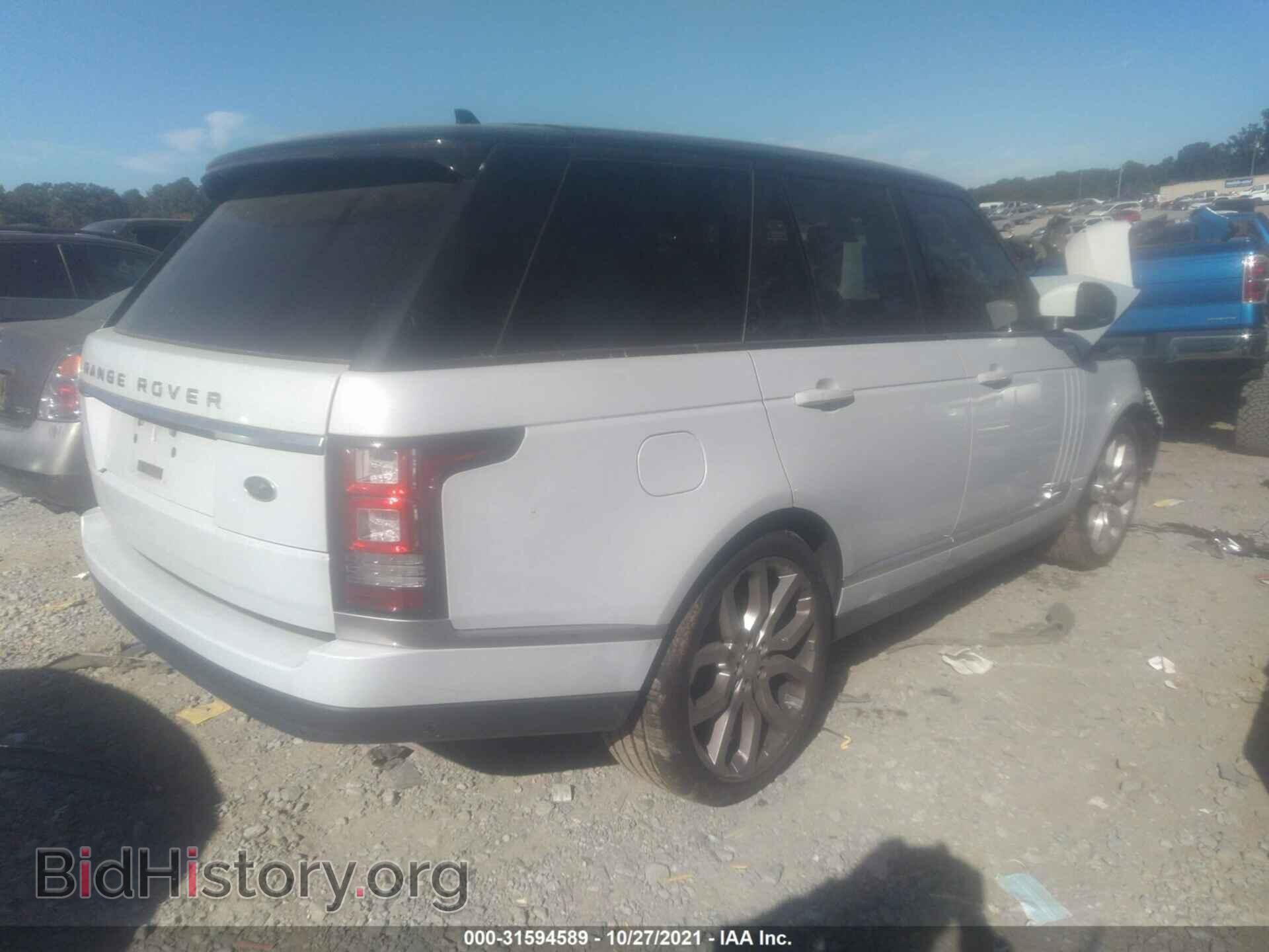 2015 LAND ROVER RANGE ROVER - VIN: SALGS2VF5FA226841 - Фото 4