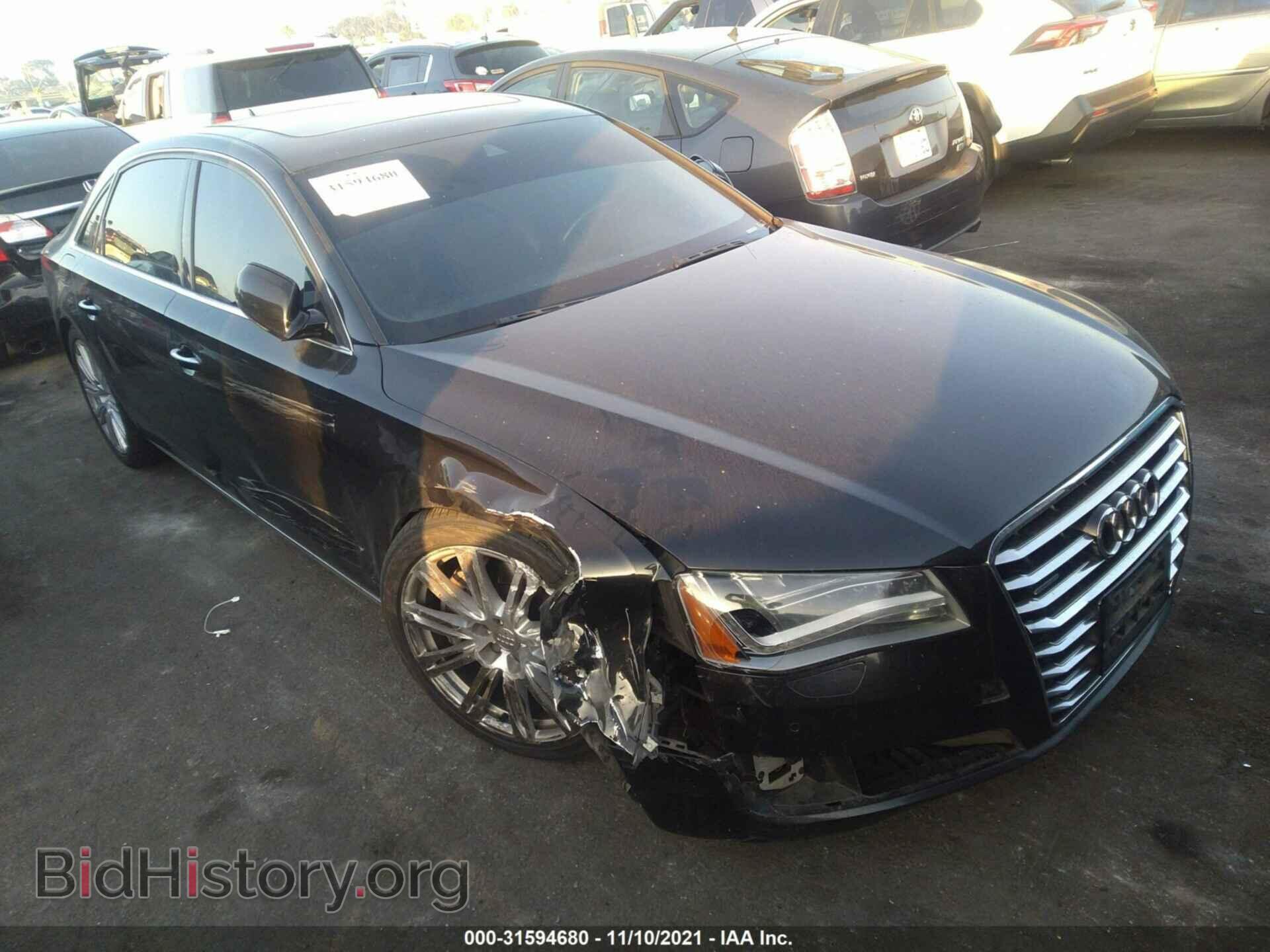 Photo WAUR2AFD1DN019776 - AUDI A8 L 2013