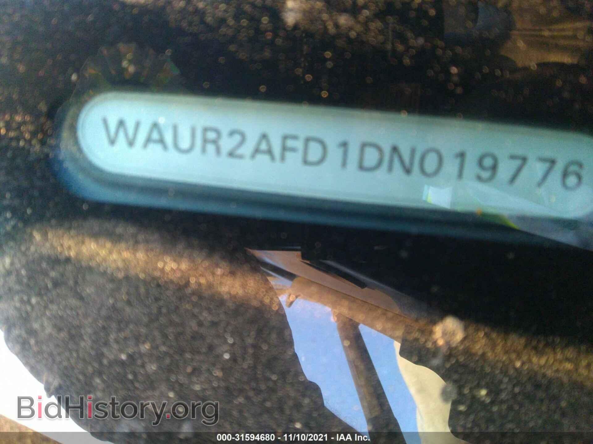 2013 AUDI A8 L - VIN: WAUR2AFD1DN019776 - Фото 9