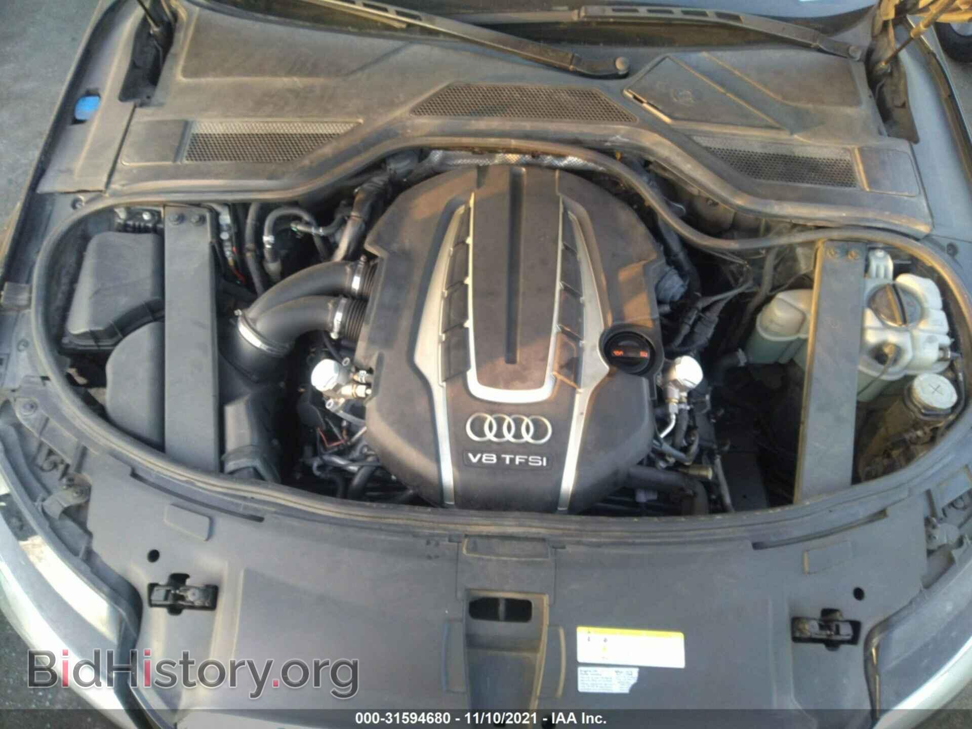 2013 AUDI A8 L - VIN: WAUR2AFD1DN019776 - Фото 10
