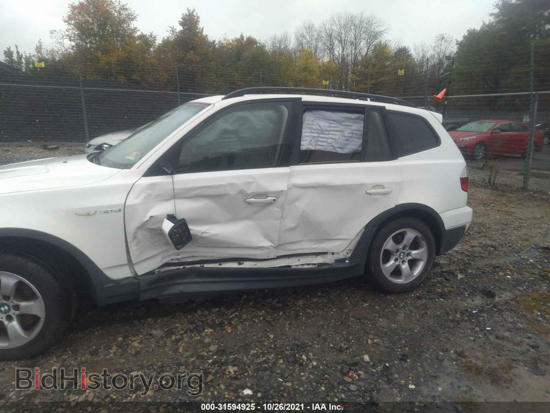 2007 BMW X3 - VIN: WBXPC93487WF10084 - Фото 6