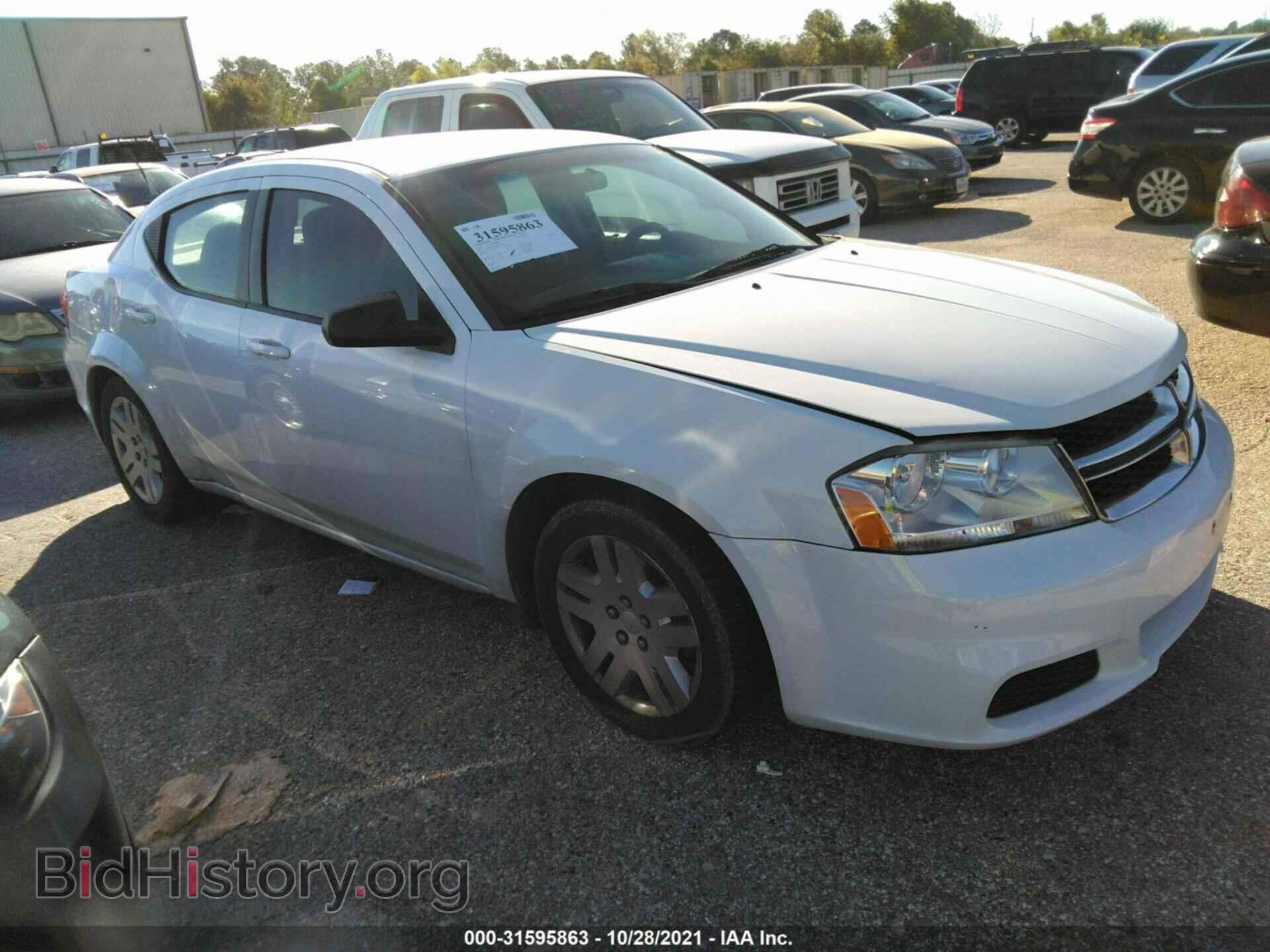 Photo 1C3CDZAB1DN576036 - DODGE AVENGER 2013