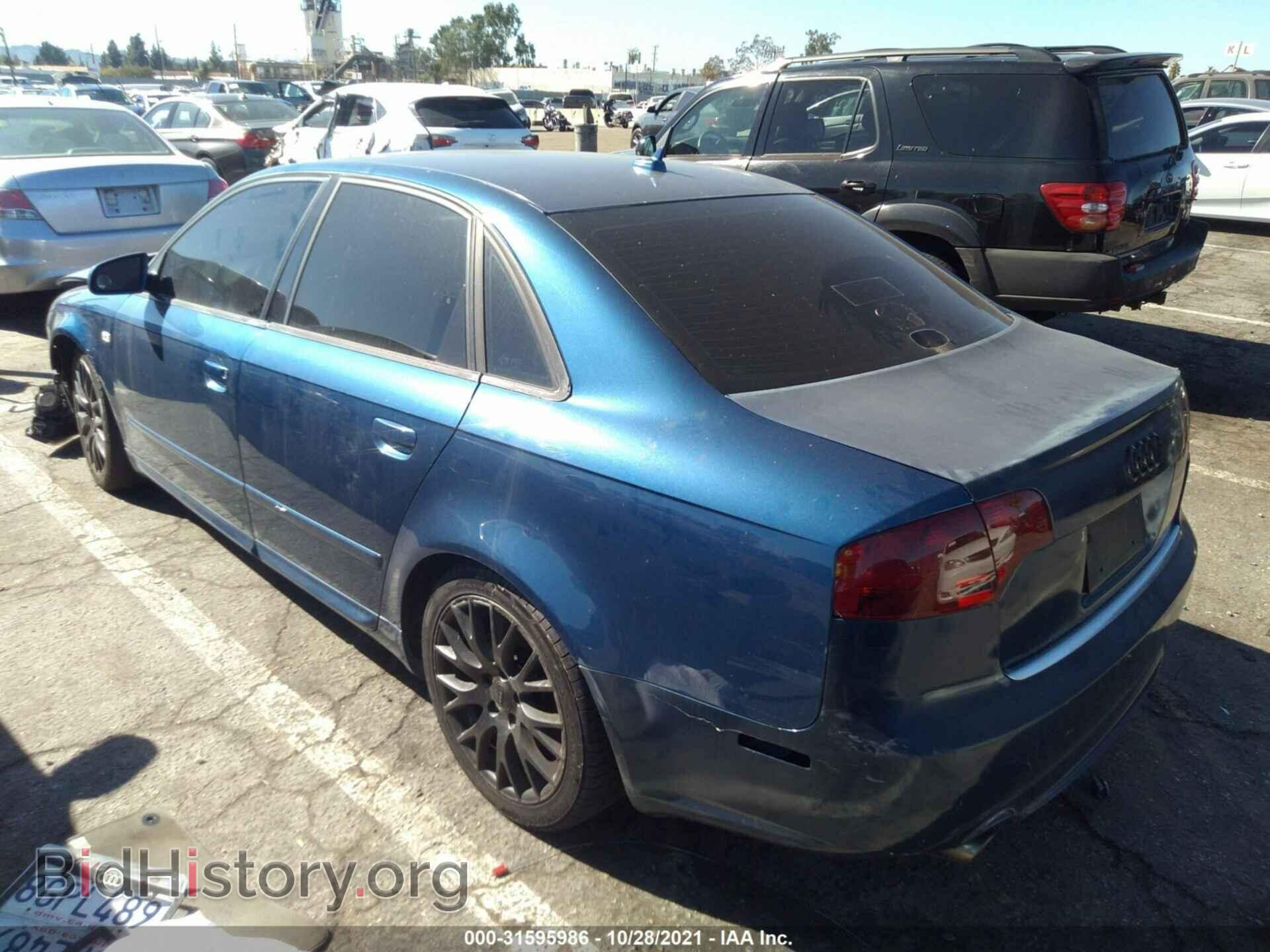 2008 AUDI A4 - VIN: WAUDF78E88A136761 - Фото 3