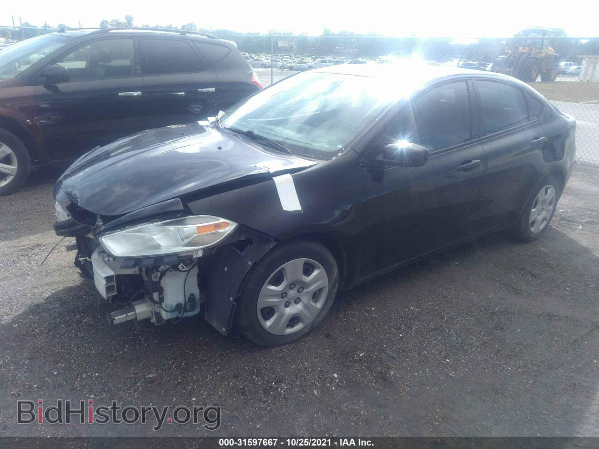 2013 DODGE DART - VIN: 1C3CDFAHXDD215249 - Фото 2