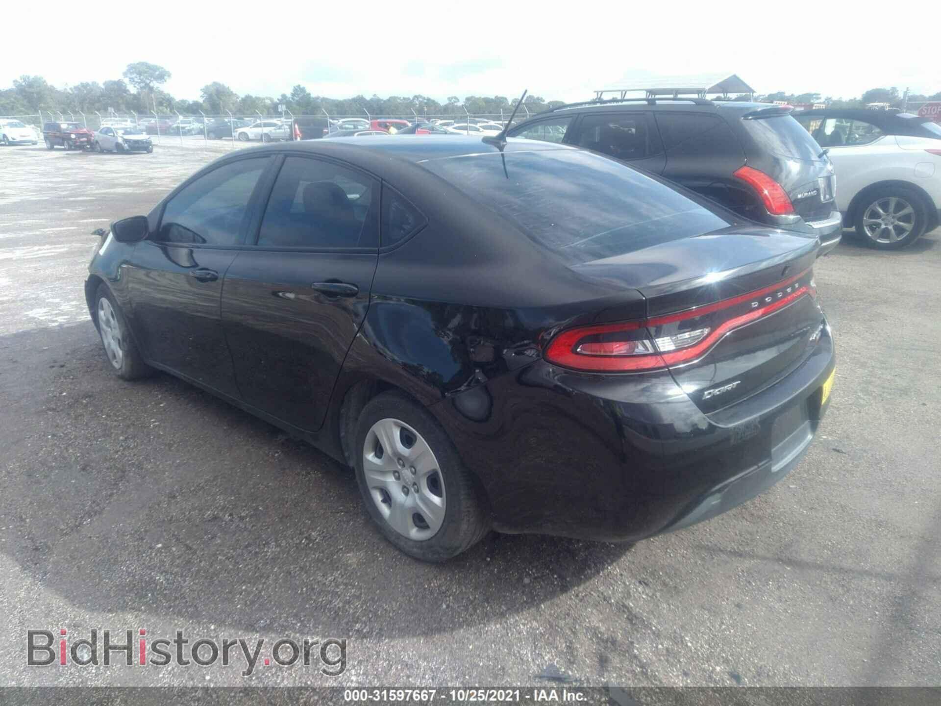 2013 DODGE DART - VIN: 1C3CDFAHXDD215249 - Фото 3