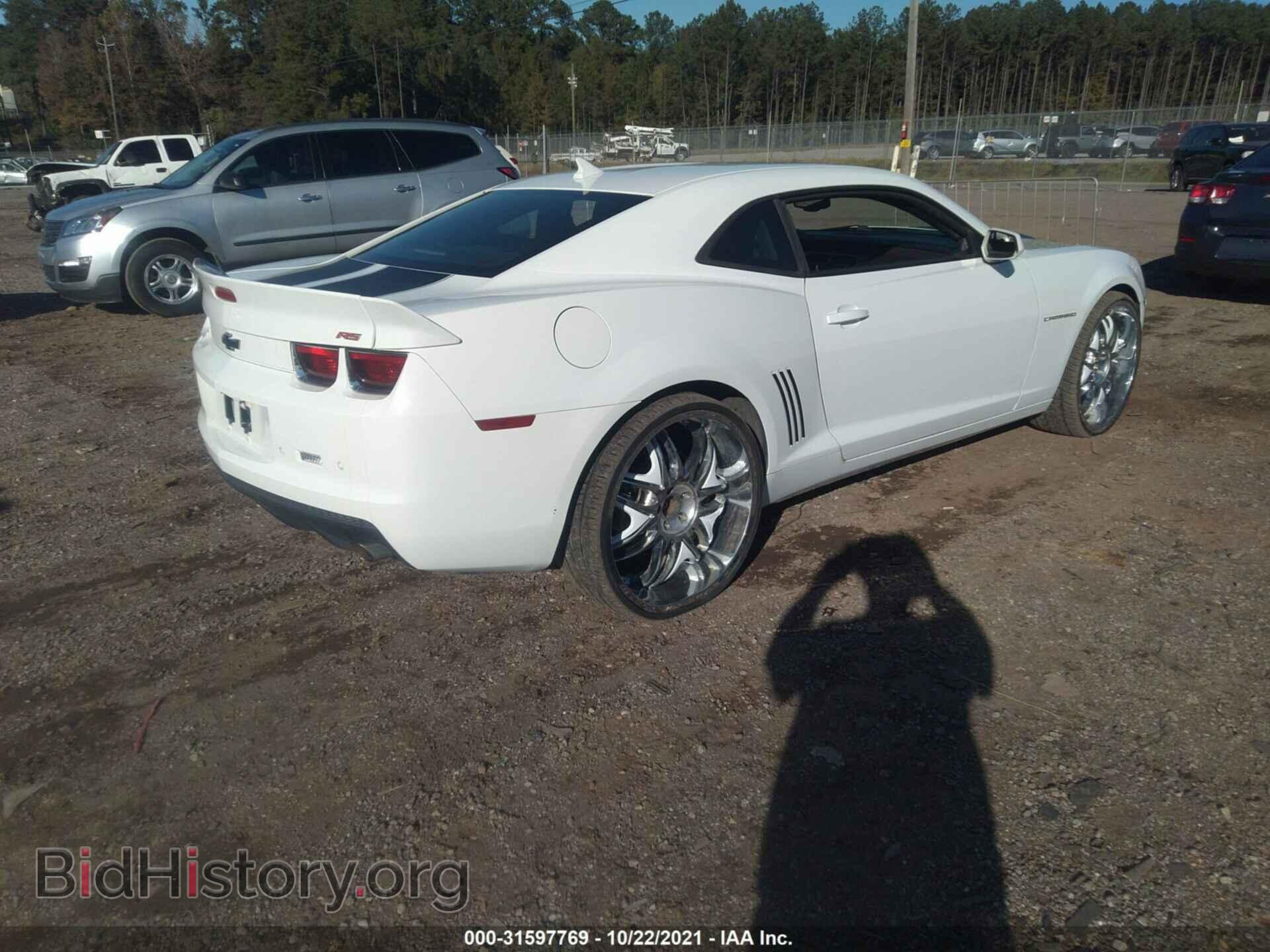 2012 CHEVROLET CAMARO - VIN: 2G1FB1E31C9181058 - Фото 4