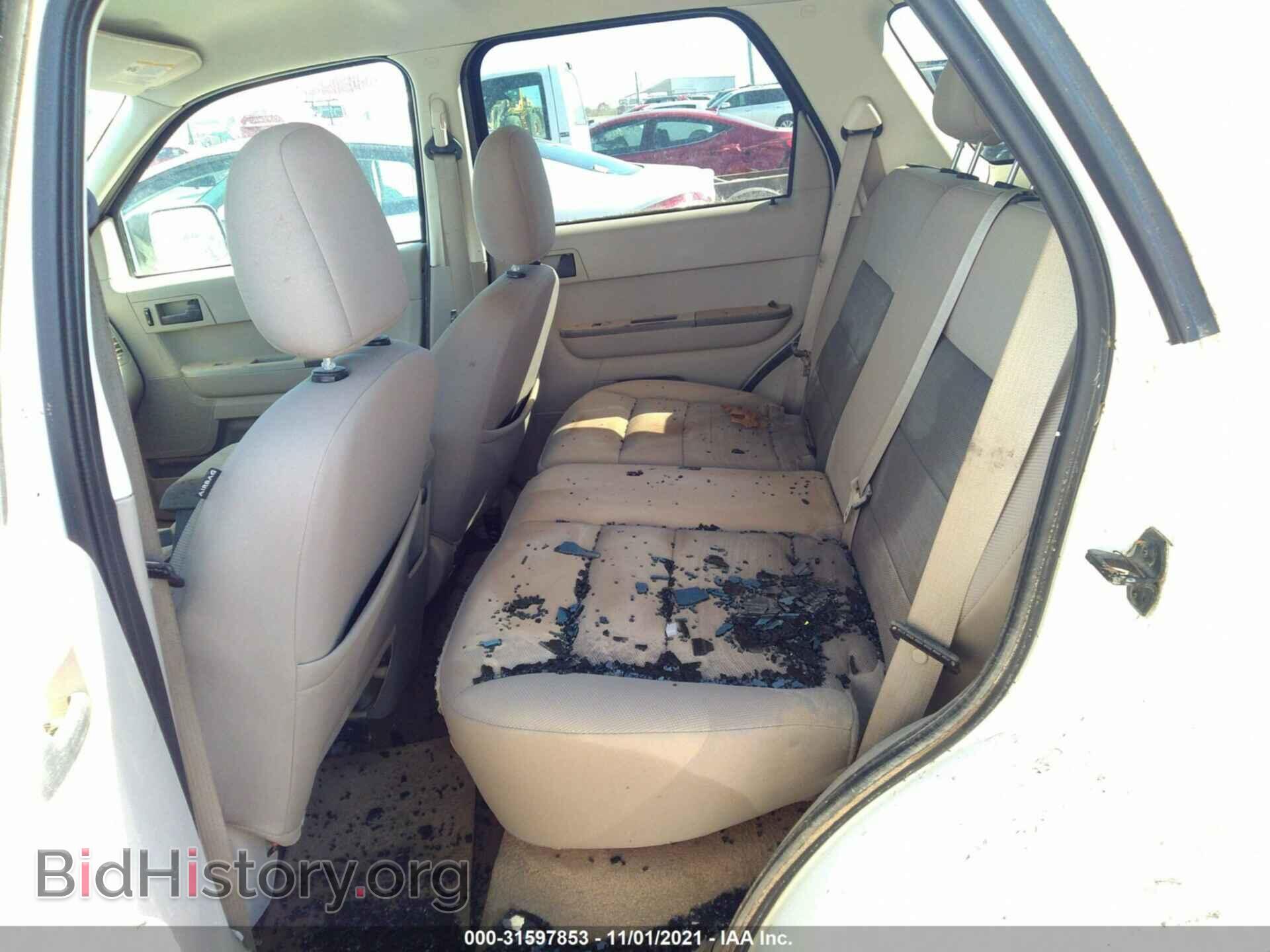 2008 FORD ESCAPE - VIN: 1FMCU59HX8KD33759 - Фото 8