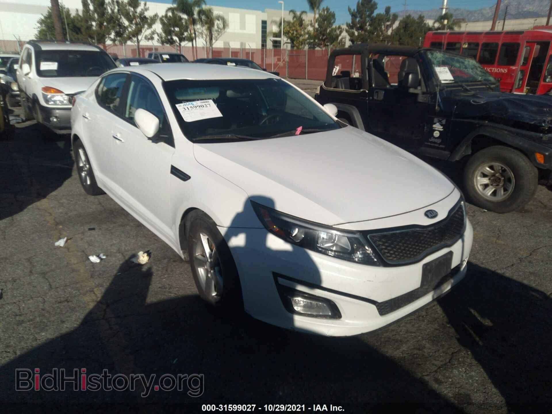 Фотография 5XXGM4A72FG457809 - KIA OPTIMA 2015