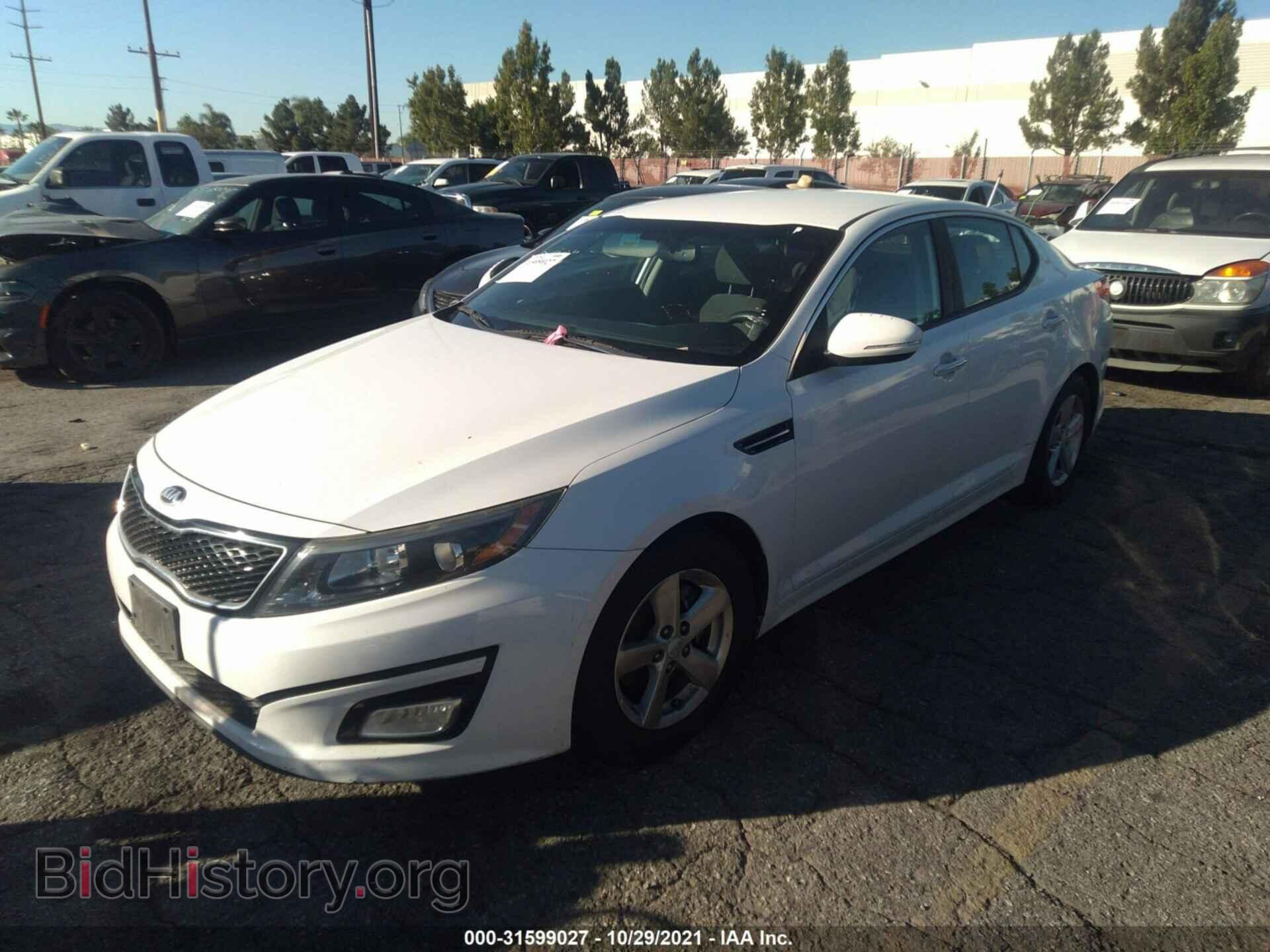 2015 KIA OPTIMA - VIN: 5XXGM4A72FG457809 - Photo 2
