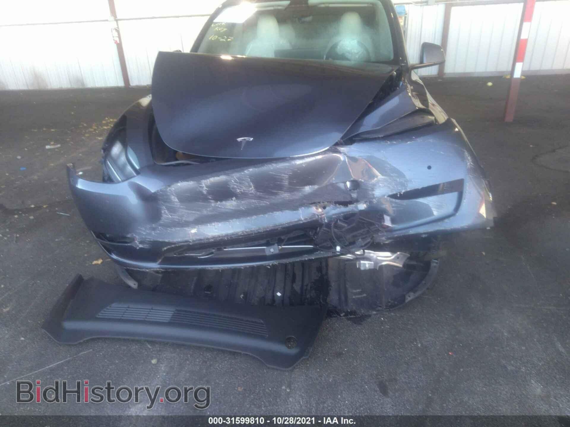 2021 TESLA MODEL Y - VIN: 5YJYGDED6MF106087 - Фото 6