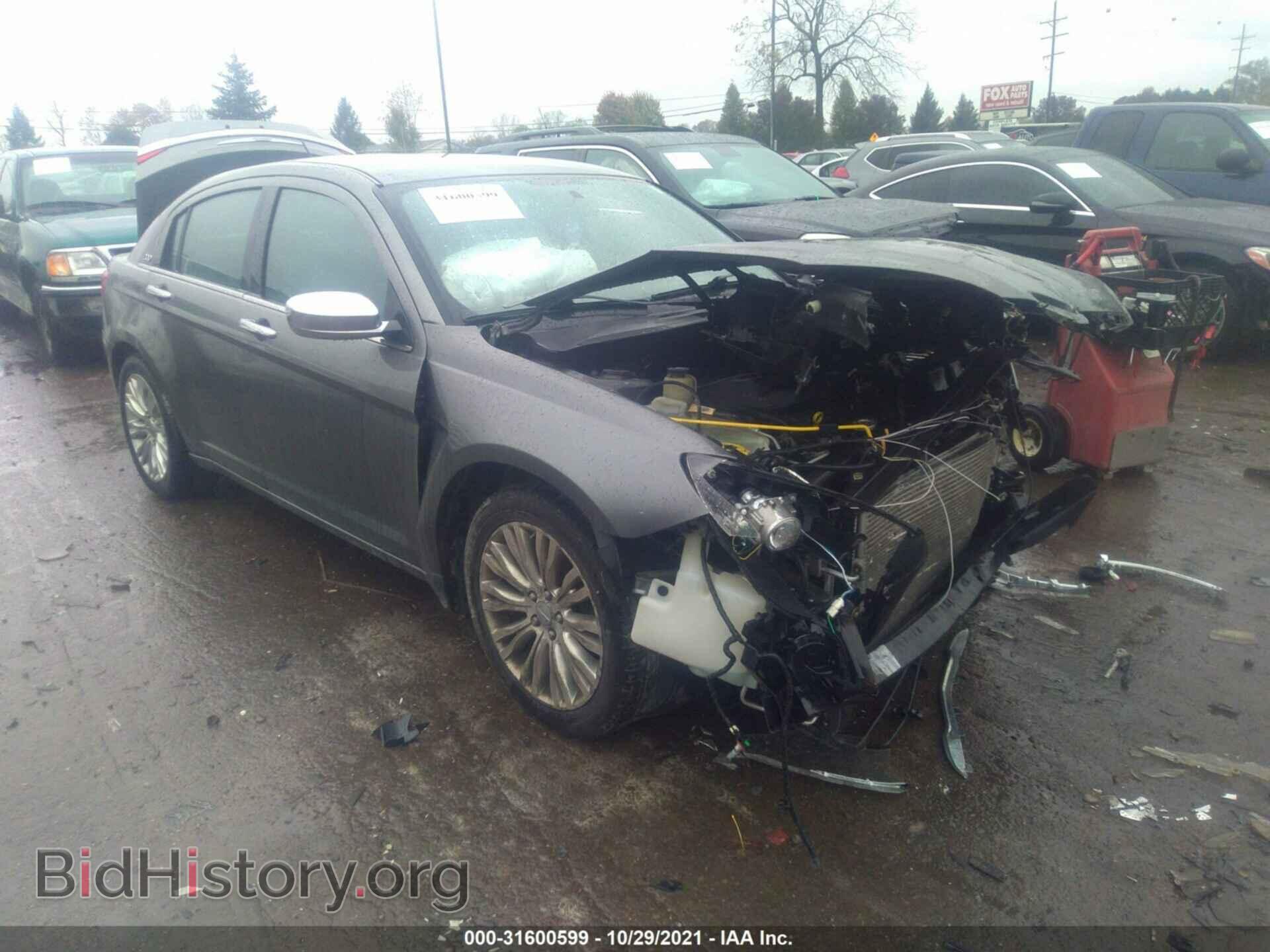 Фотография 1C3CCBCB3CN213484 - CHRYSLER 200 2012
