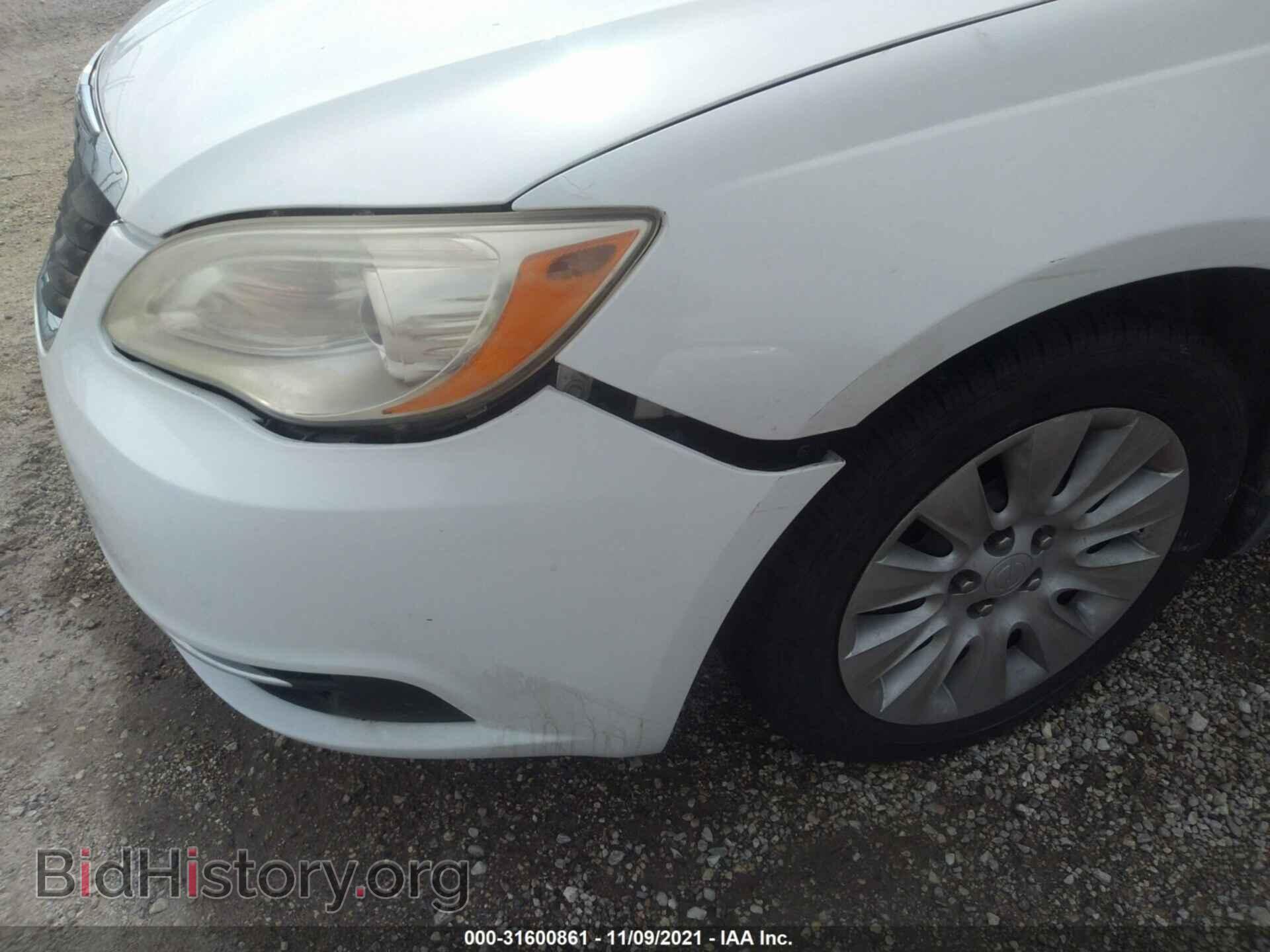 2012 CHRYSLER 200 - VIN: 1C3CCBAG5CN172161 - Фото 6