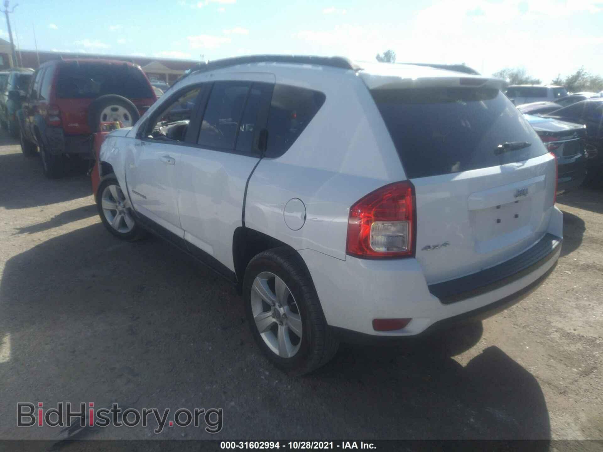 2012 JEEP COMPASS - VIN: 1C4NJDBB0CD662054 - Фото 3